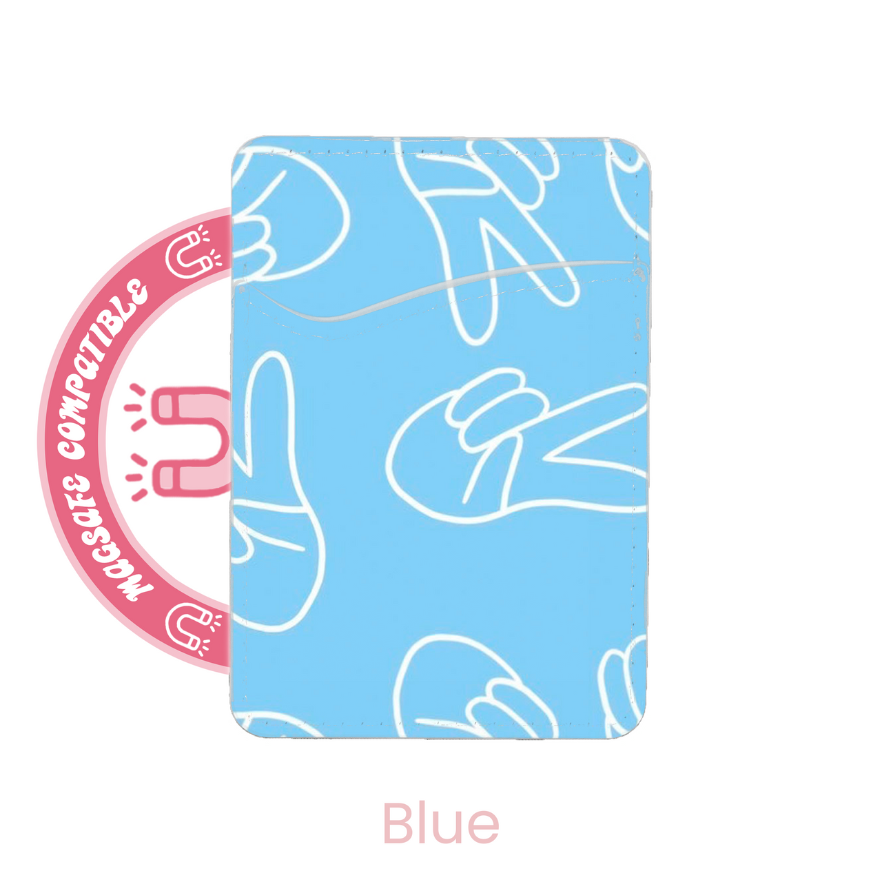 abbyrose Peace Out MagSafe Card Holder Pocket for iPhone 12 13 14 15 16 Pro Max - 第 5/21 張圖片