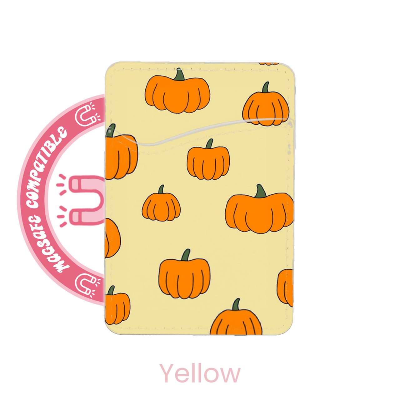 abbyrose Pumpkin MagSafe Card Holder Pocket for iPhone 12 13 14 15 16 Pro Max - Picture 4 of 37