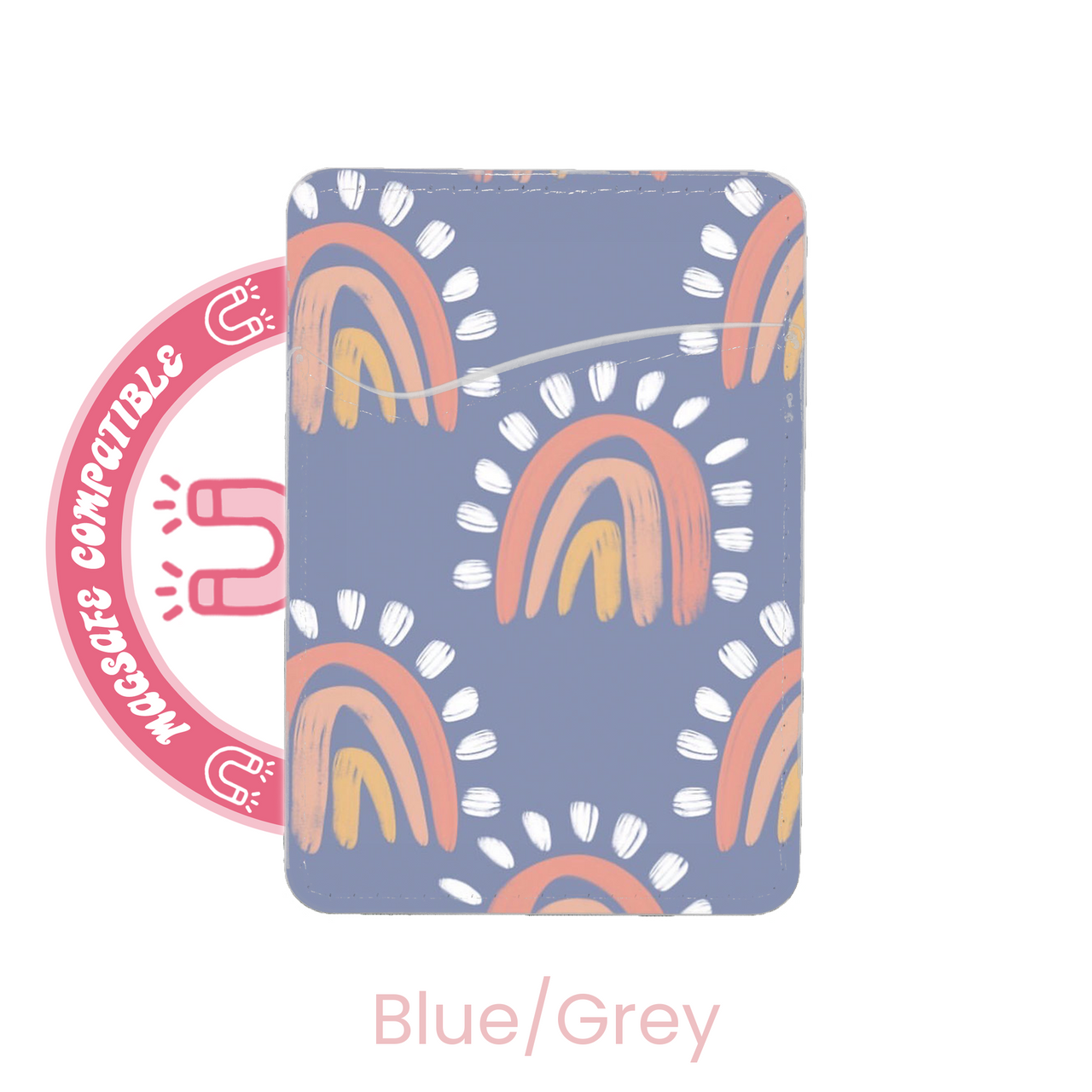 abbyrose Rainbow Burst MagSafe Card Holder Pocket for iPhone 12 13 14 15 16 Pro - 第 4/13 張圖片