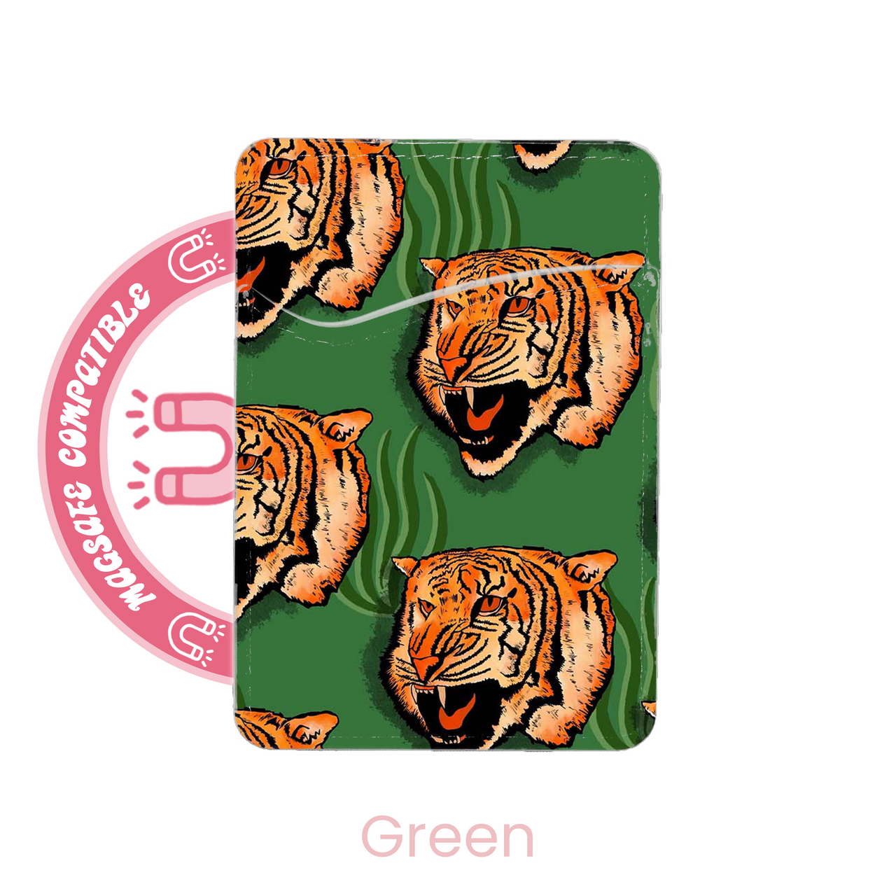 abbyrose Roar MagSafe Porte Carte Poche pour iPhone 12 13 14 15 16 Pro Max Plus - Photo 4 sur 43