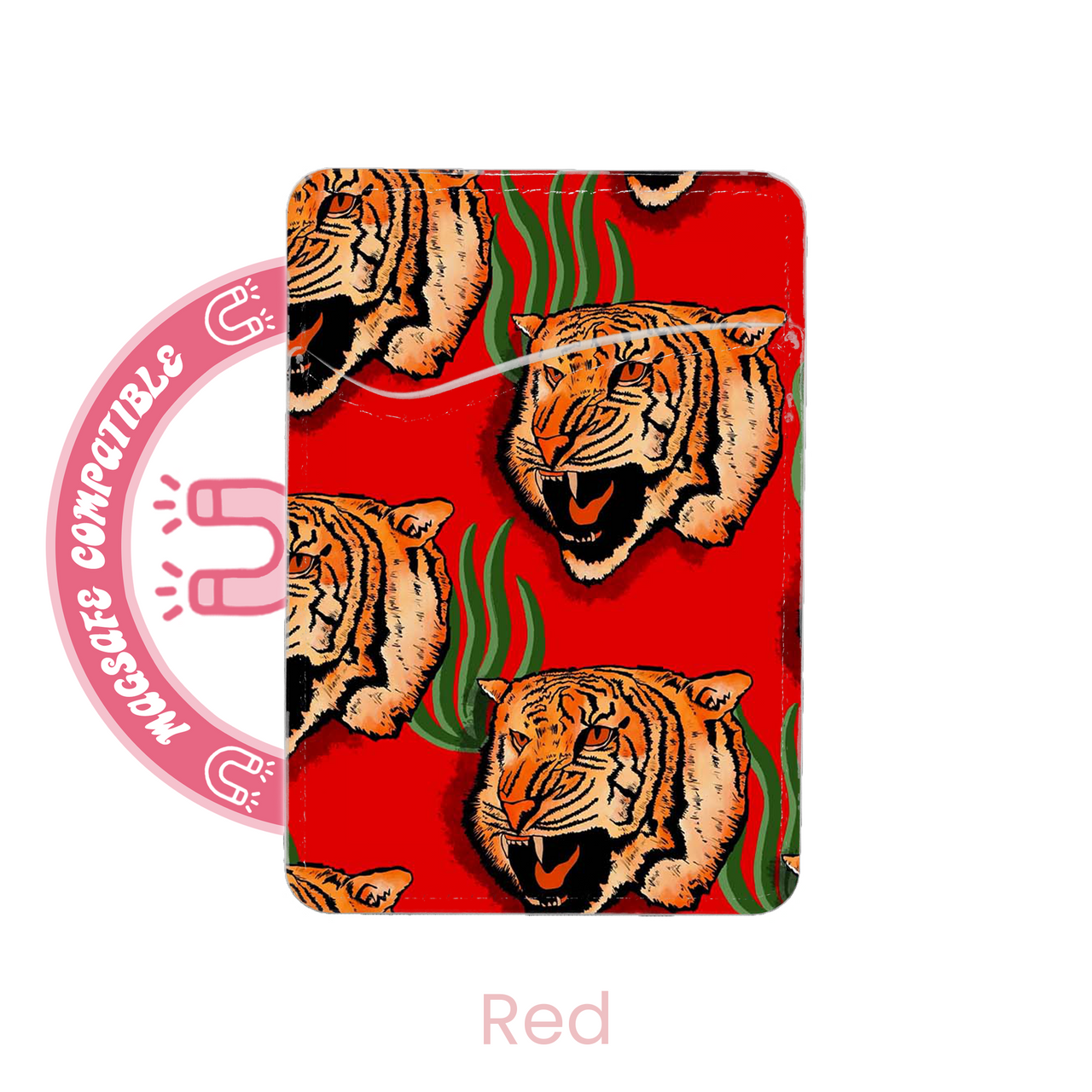 abbyrose Roar MagSafe Porte Carte Poche pour iPhone 12 13 14 15 16 Pro Max Plus - Photo 6 sur 43