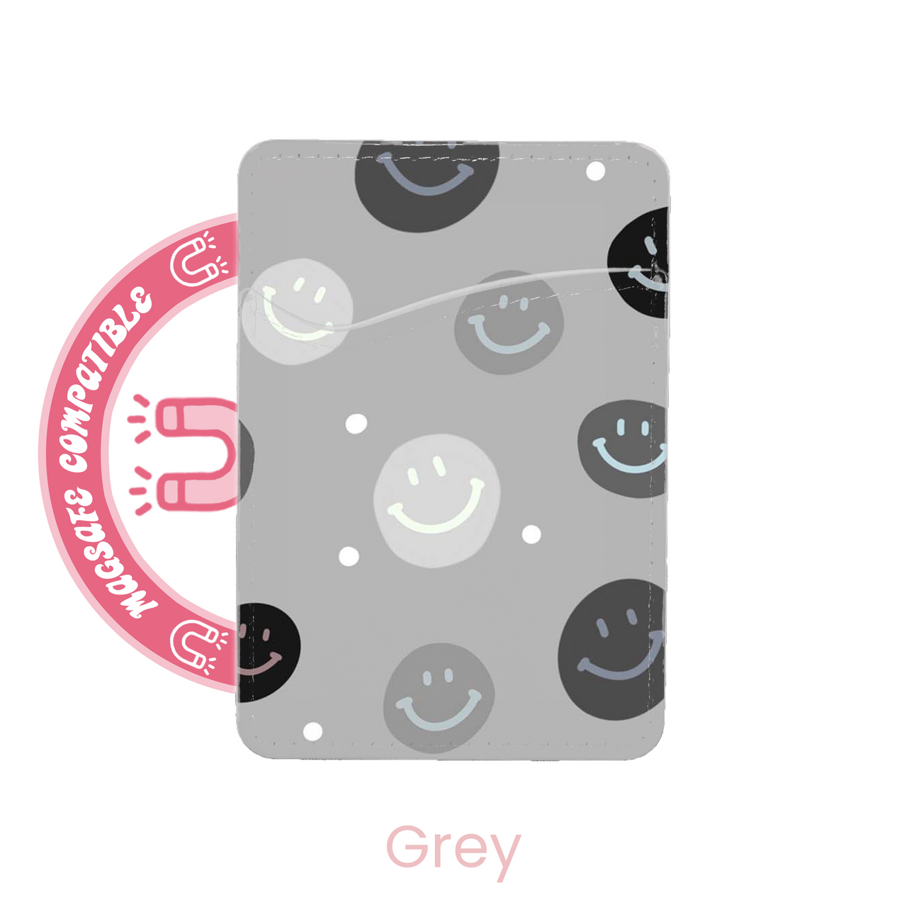abbyrose Smiles 4 Miles MagSafe Card Holder Pocket for iPhone 12 13 14 15 16 Pro - 第 5/37 張圖片