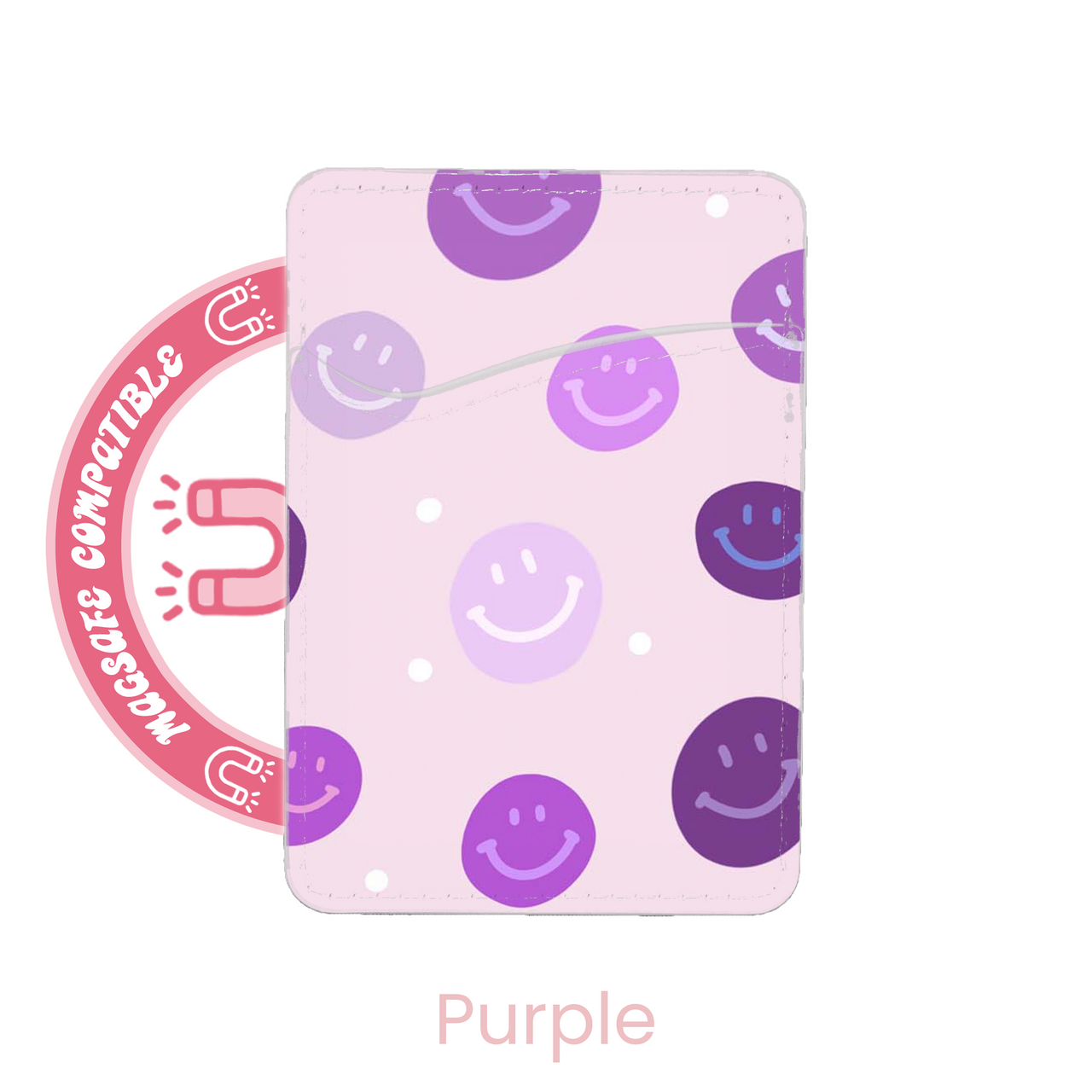 abbyrose Smiles 4 Miles MagSafe Card Holder Pocket for iPhone 12 13 14 15 16 Pro - 第 7/37 張圖片