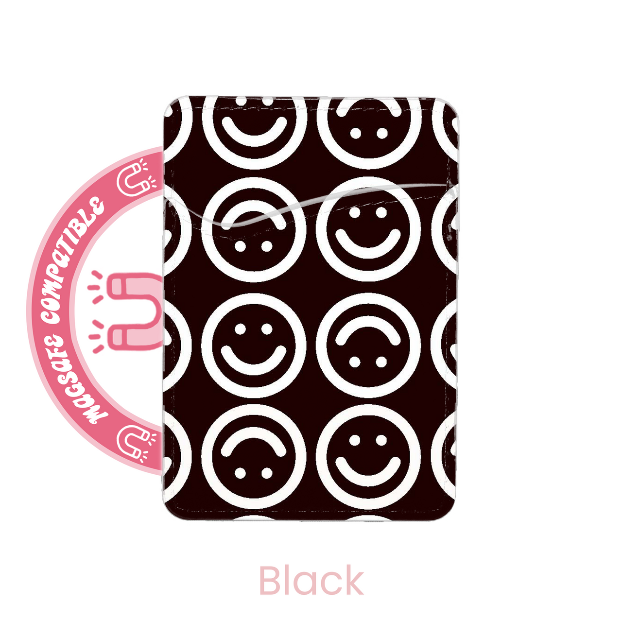 abbyrose Smilies MagSafe Card Holder Pocket for iPhone 12 13 14 15 16 Pro Max - 第 5/21 張圖片
