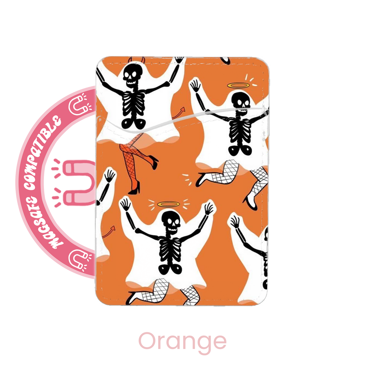 abbyrose Spooky Cha Cha MagSafe Porte Carte Poche pour iPhone 12 13 14 15 16 Pro - Photo 8 sur 31