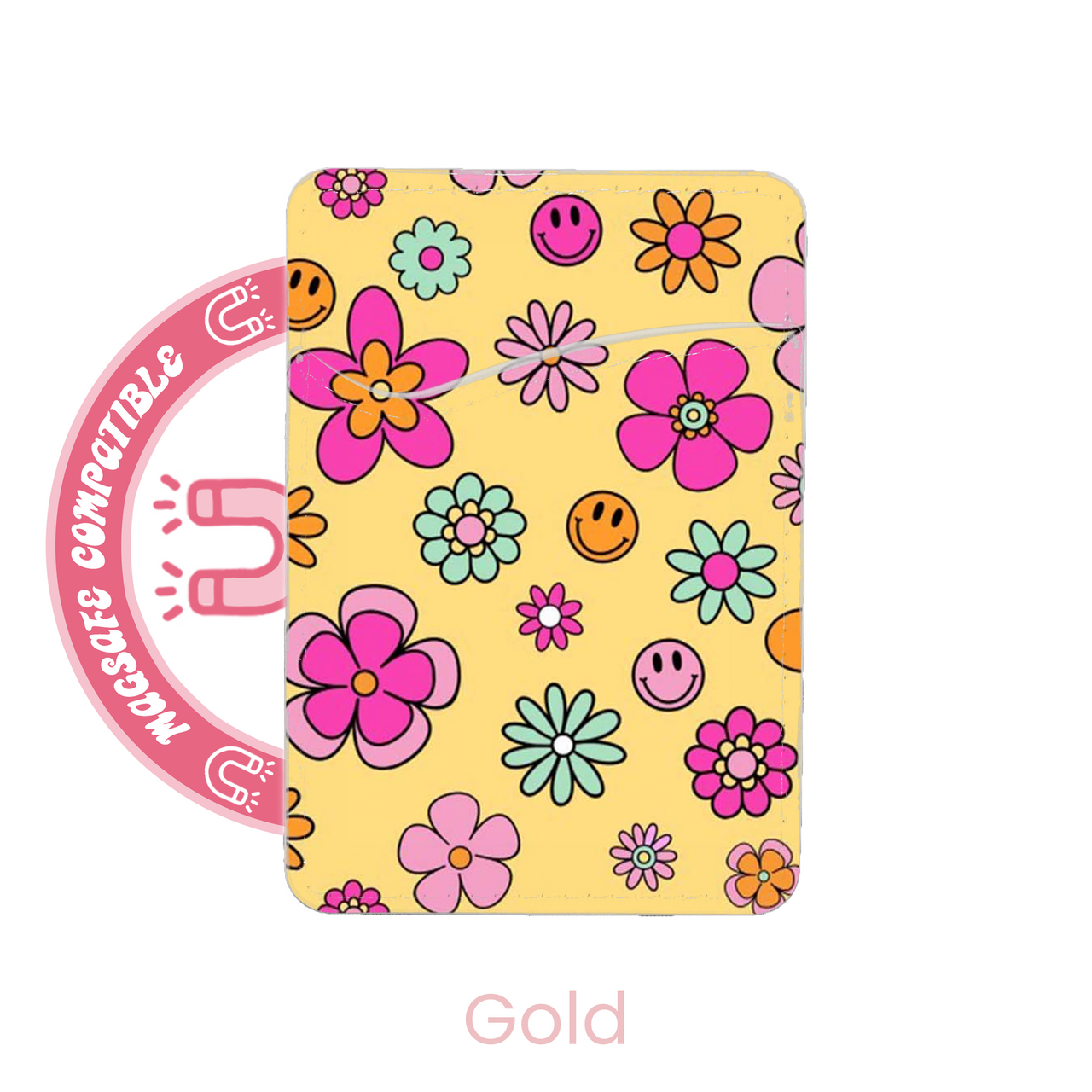 abbyrose Spring Fling MagSafe Porte Carte Poche pour iPhone 12 13 14 15 16 Pro - Photo 4 sur 21