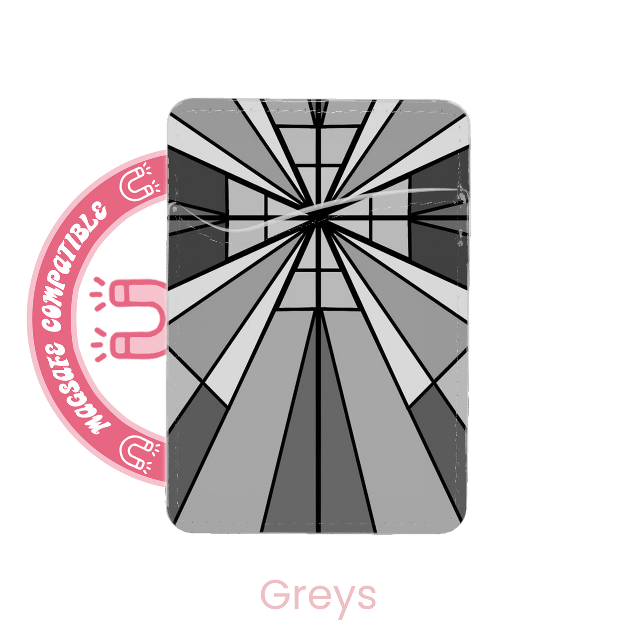 abbyrose Stained Glass MagSafe Card Holder Pocket for iPhone 12 13 14 15 16 Pro - 第 17/21 張圖片