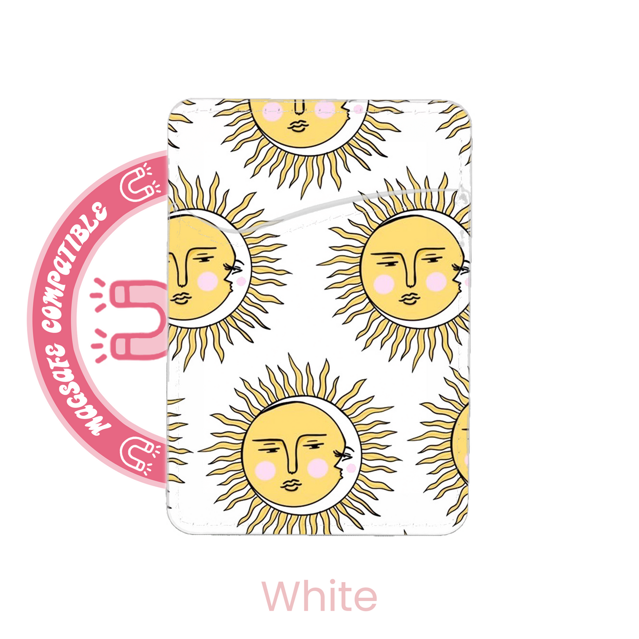 abbyrose Sunkissed MagSafe Card Holder Pocket for iPhone 12 13 14 15 16 Pro Max - 第 4/37 張圖片