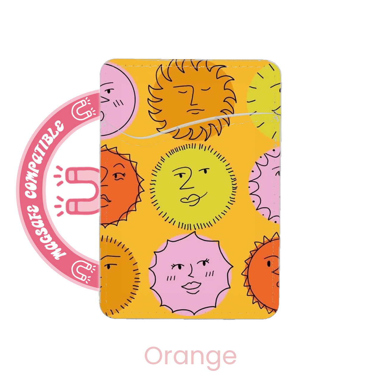 abbyrose Sunny Side Up MagSafe Porte Carte Poche pour iPhone 12 13 14 15 16 Pro - Photo 32 sur 37