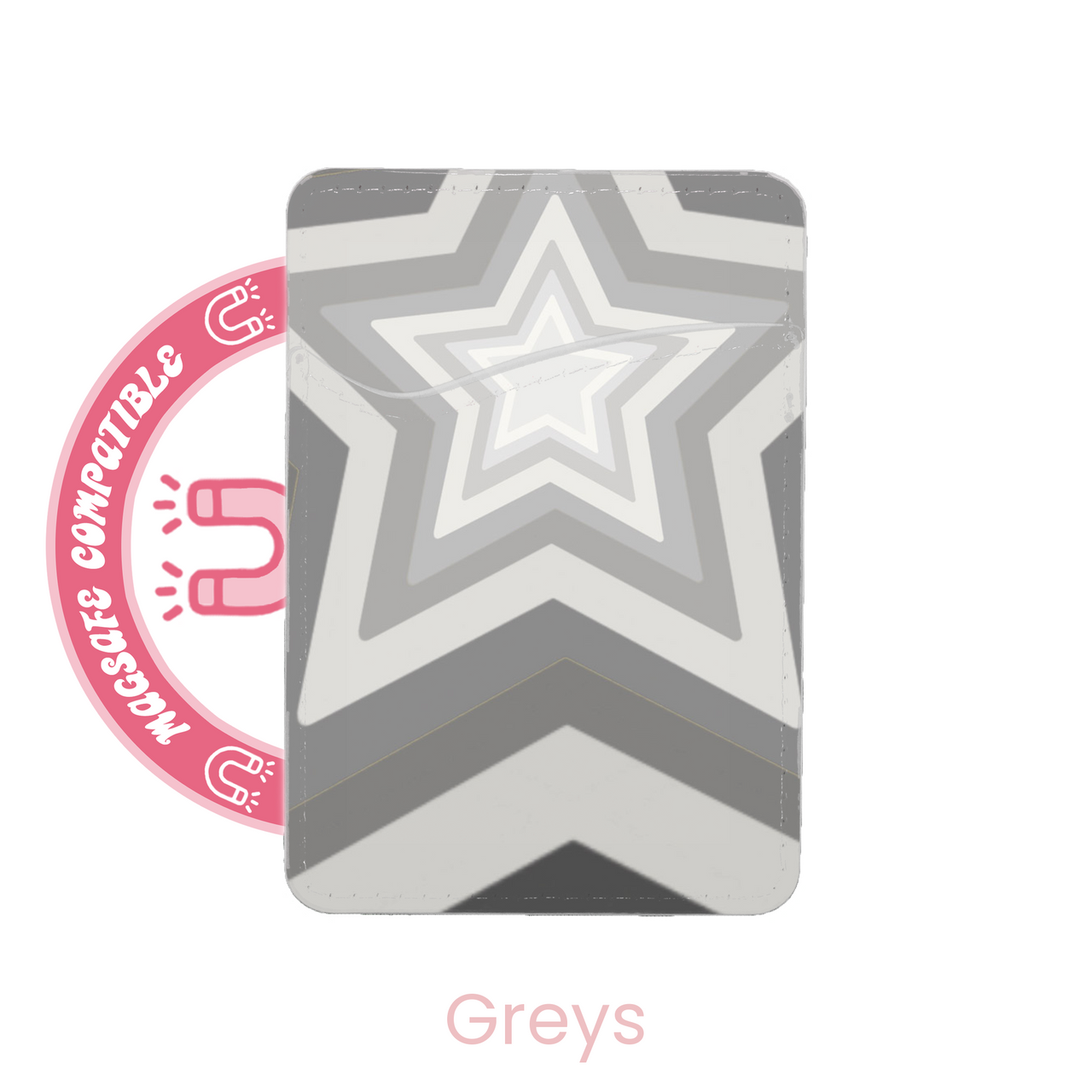 abbyrose Superstar MagSafe Card Holder Pocket for iPhone 12 13 14 15 16 Pro Max - 第 6/37 張圖片