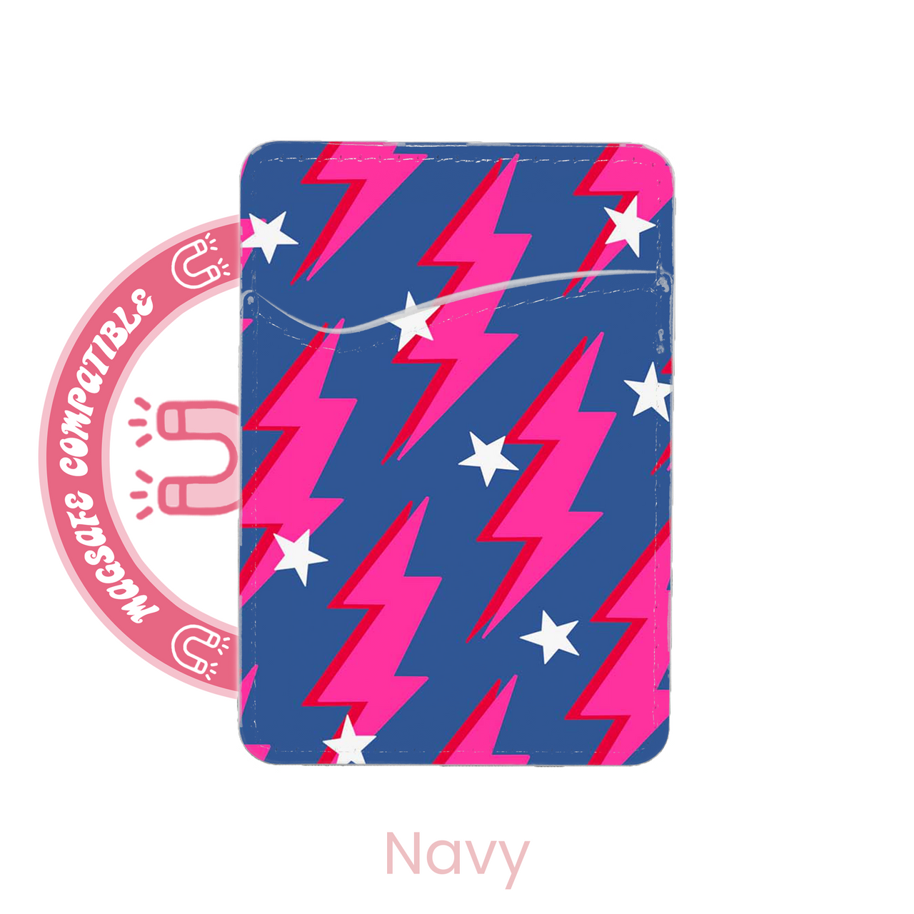 abbyrose Thunder MagSafe Card Holder Pocket for iPhone 12 13 14 15 16 Pro Max - 第 6/37 張圖片