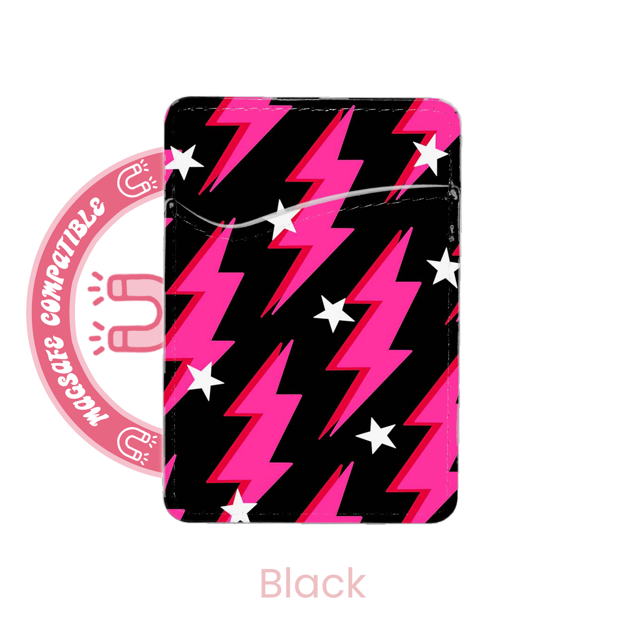 abbyrose Thunder MagSafe Card Holder Pocket for iPhone 12 13 14 15 16 Pro Max - 第 2/37 張圖片