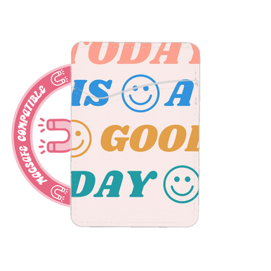 abbyrose Today is a Good Day MagSafe Porte Carte Poche pour iPhone 12-16 - Photo 1 sur 1