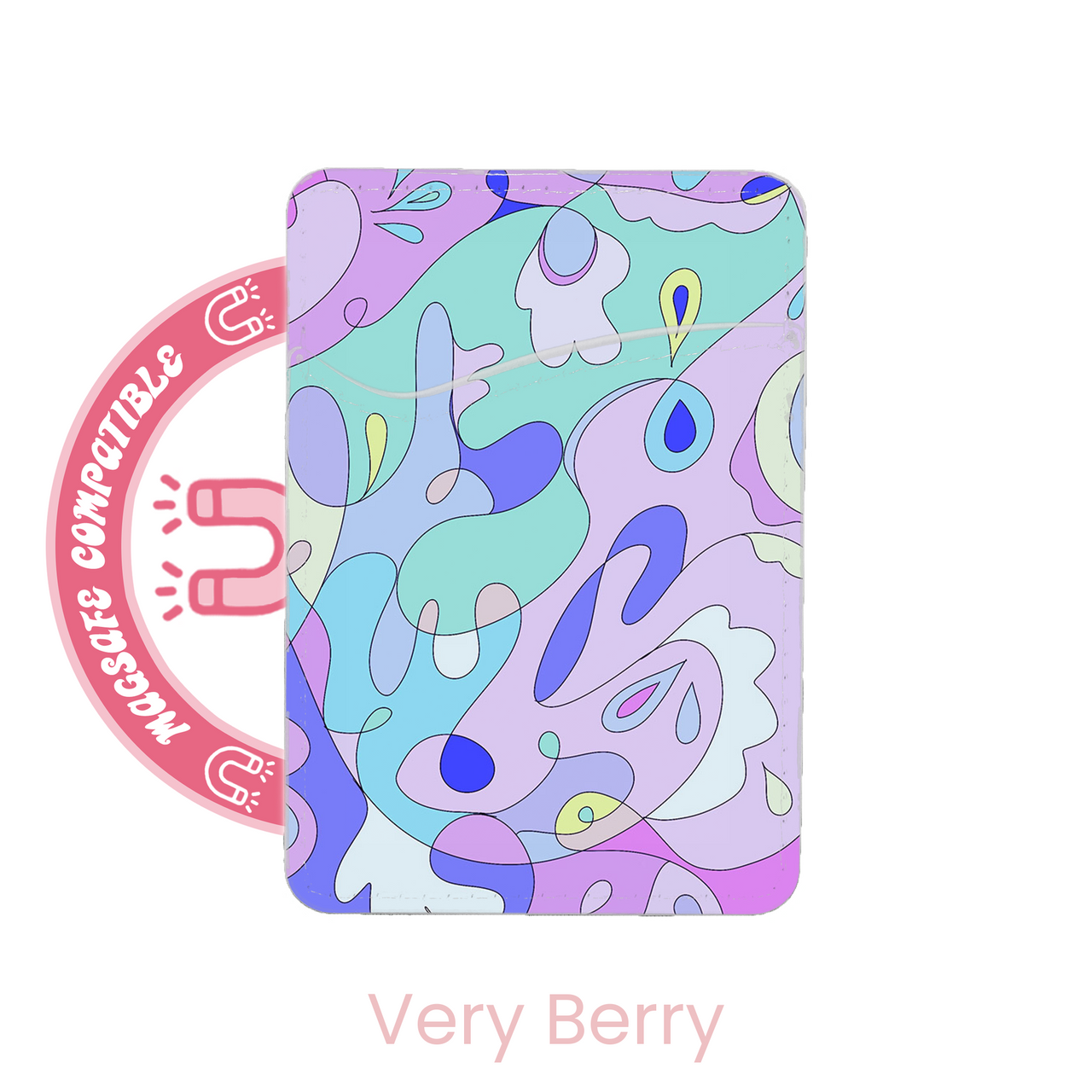 abbyrose Trippy MagSafe Porte Carte Poche pour iPhone 12 13 14 15 16 Pro Max - Photo 7 sur 43