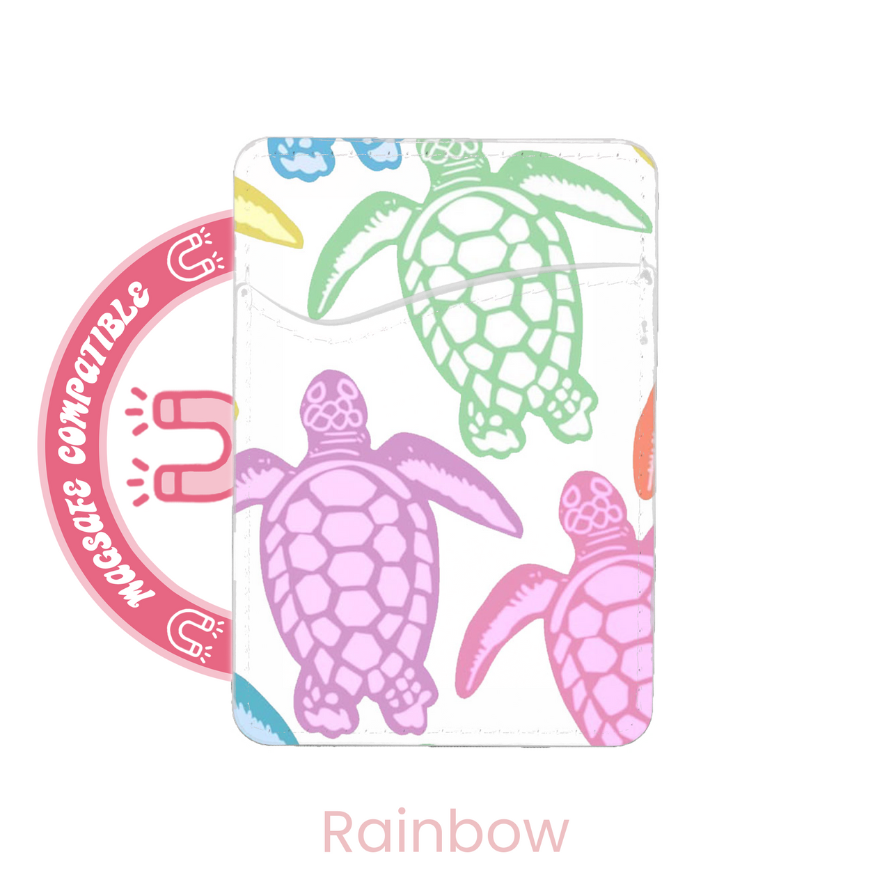 abbyrose Turtle Wurtle MagSafe Card Holder Pocket for iPhone 12 13 14 15 16 Pro - 第 17/21 張圖片