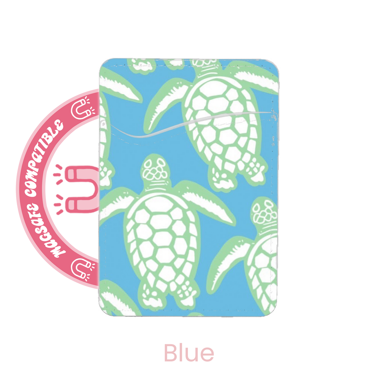 abbyrose Turtle Wurtle MagSafe Card Holder Pocket for iPhone 12 13 14 15 16 Pro - 第 7/21 張圖片