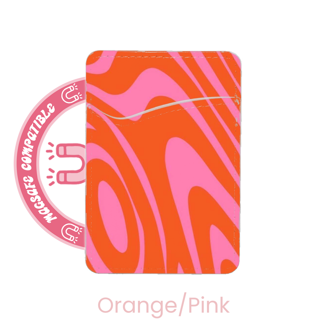 abbyrose Twisted Zebra MagSafe Card Holder Pocket for iPhone 12 13 14 15 16 Pro - 第 32/49 張圖片