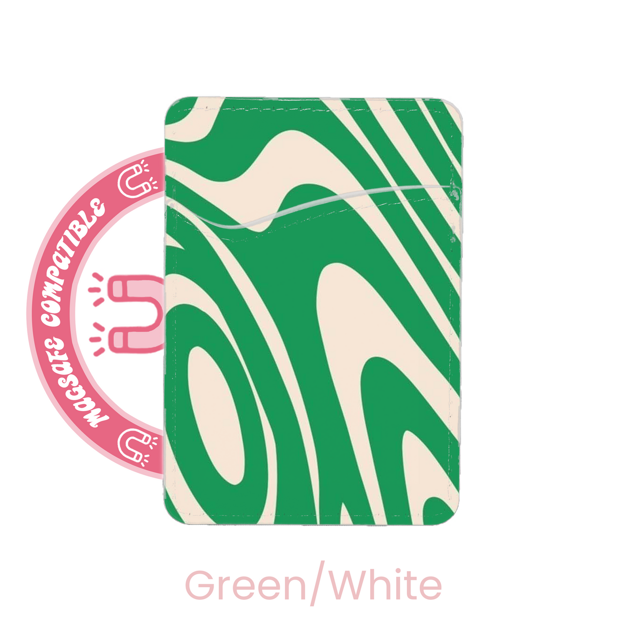 abbyrose Twisted Zebra MagSafe Card Holder Pocket for iPhone 12 13 14 15 16 Pro - 第 38/49 張圖片