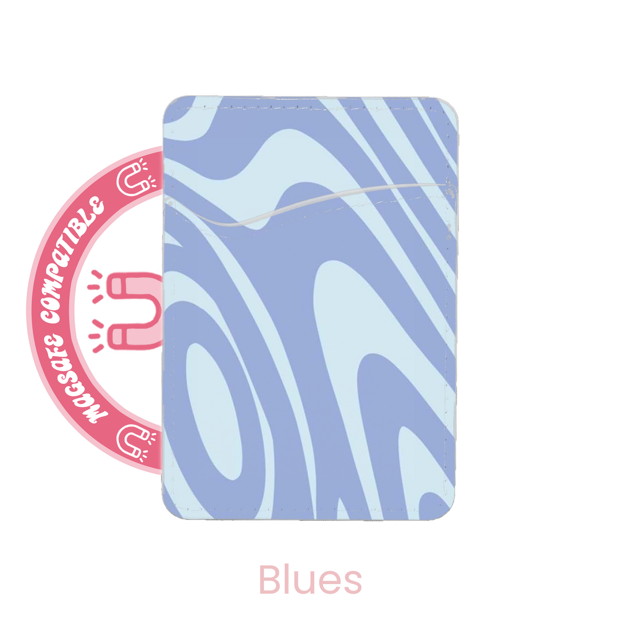 abbyrose Twisted Zebra MagSafe Card Holder Pocket for iPhone 12 13 14 15 16 Pro - 第 14/49 張圖片