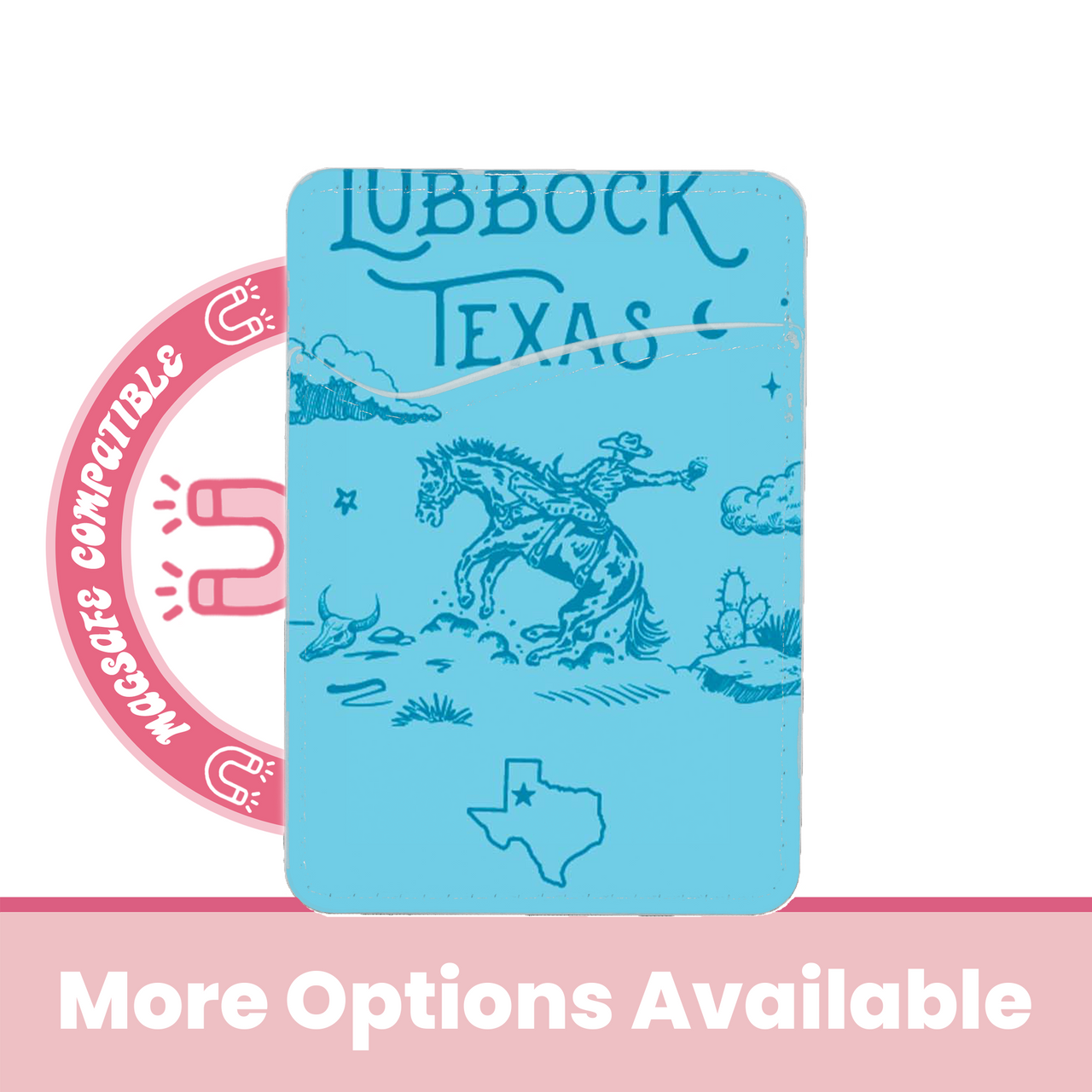 abbyrose Visit Lubbock Porte Carte MagSafe Poche pour iPhone 12 13 14 15 16 Pro - Photo 3 sur 37
