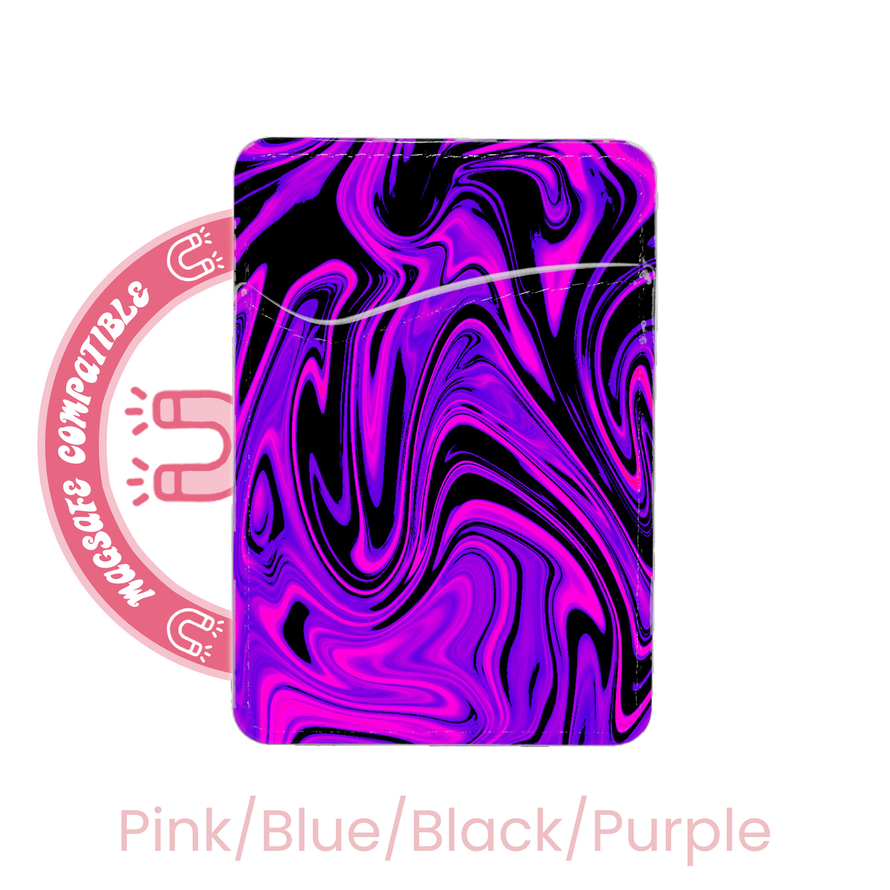 abbyrose Water Marble MagSafe Porte Carte Poche pour iPhone 12 13 14 15 16 Pro - Photo 5 sur 49