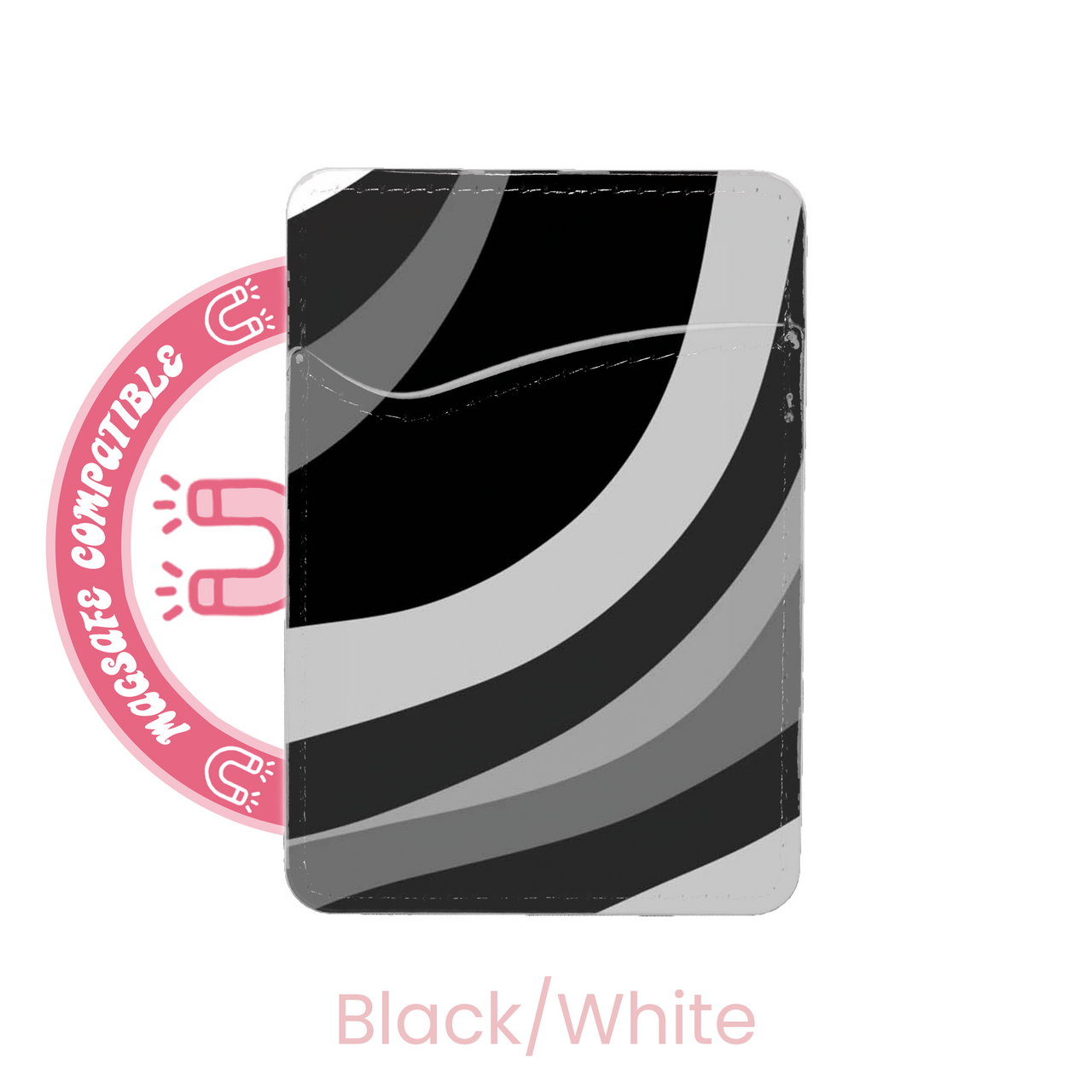 abbyrose Waves MagSafe Porte Carte Poche pour iPhone 12 13 14 15 16 Pro Max Plus - Photo 44 sur 49