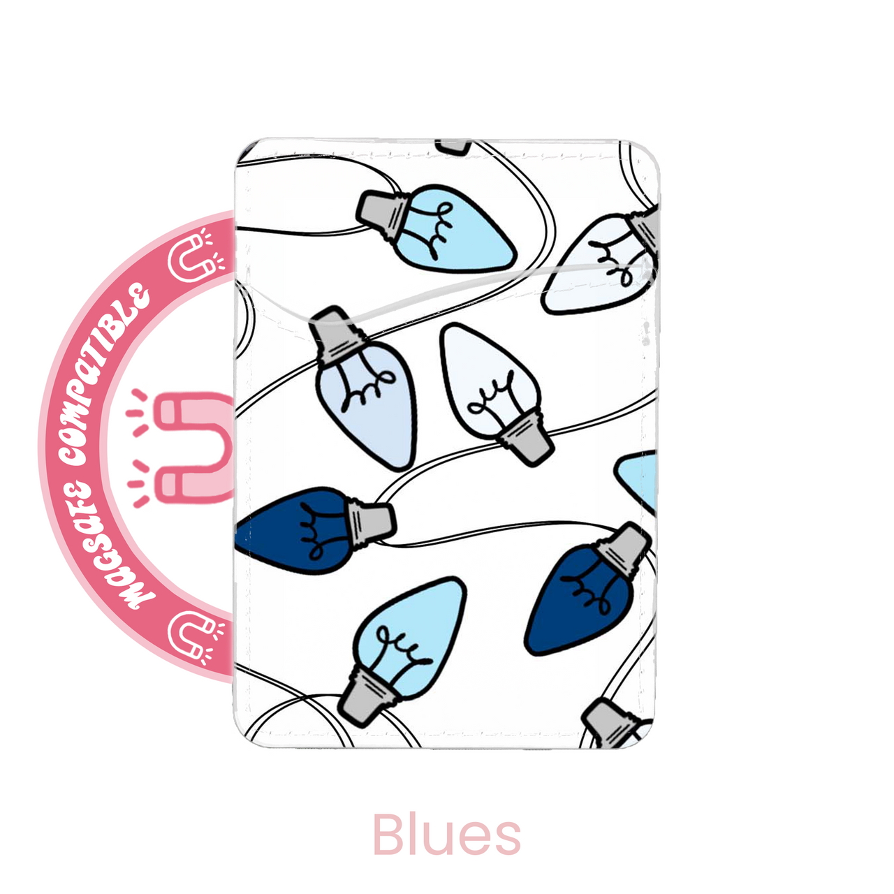 abbyrose Winter Lights MagSafe Card Holder Pocket for iPhone 12 13 14 15 16 Pro - 第 5/7 張圖片