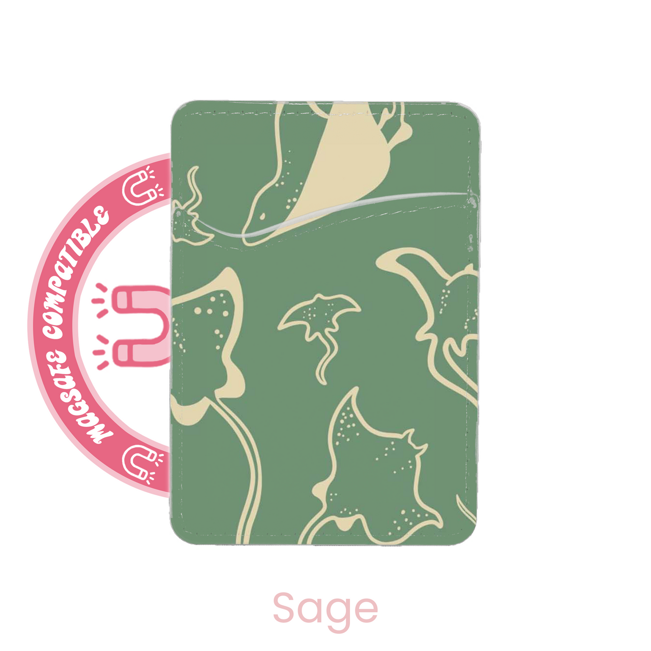 abbyrose Stingrays MagSafe Card Holder Pocket for iPhone 12 13 14 15 16 Pro Max - 第 20/37 張圖片