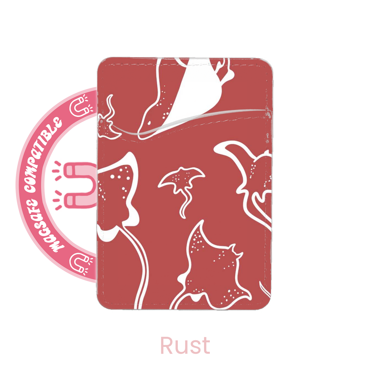 abbyrose Stingrays MagSafe Card Holder Pocket for iPhone 12 13 14 15 16 Pro Max - 第 14/37 張圖片