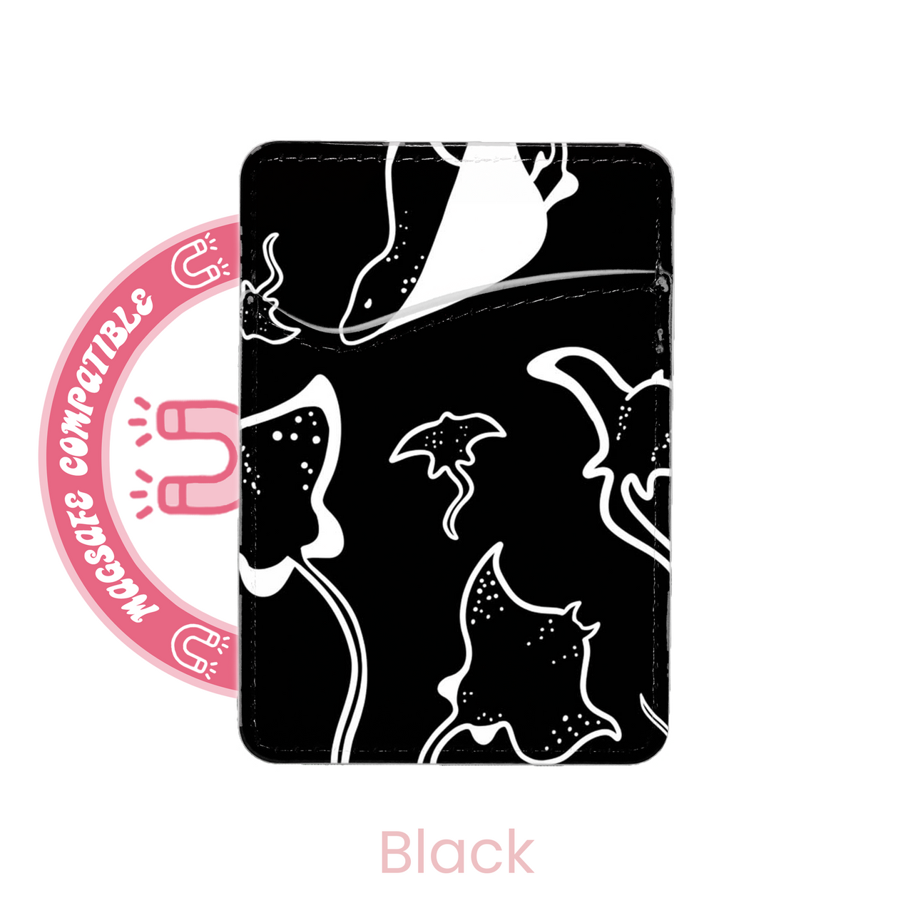 abbyrose Stingrays MagSafe Card Holder Pocket for iPhone 12 13 14 15 16 Pro Max - 第 2/37 張圖片