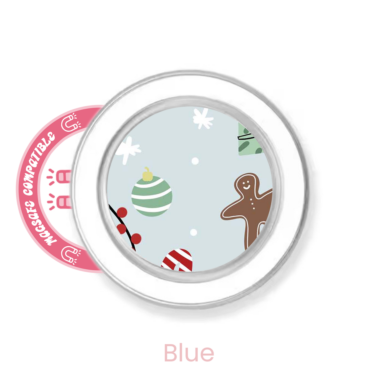 abbyrose Holiday Feels MagSafe poignée téléphone pour iPhone 12 13 14 15 16 Pro Max Plus - Photo 5 sur 21