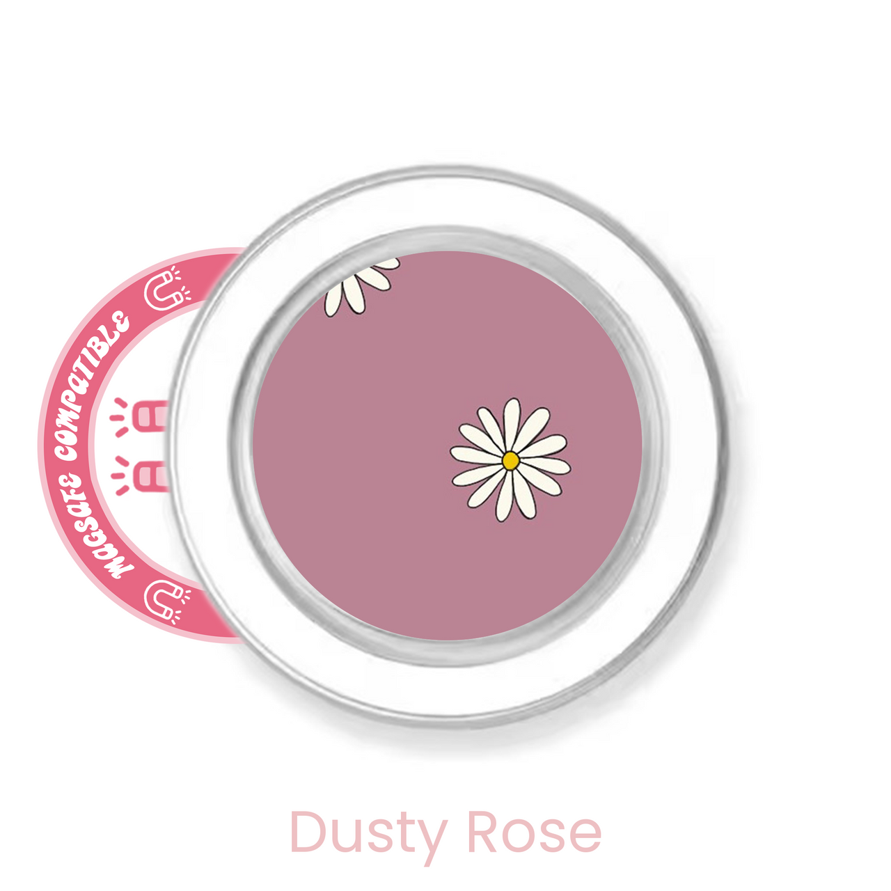 abbyrose Lil' Daisies MagSafe Phone Grip Compatible with iPhone 12