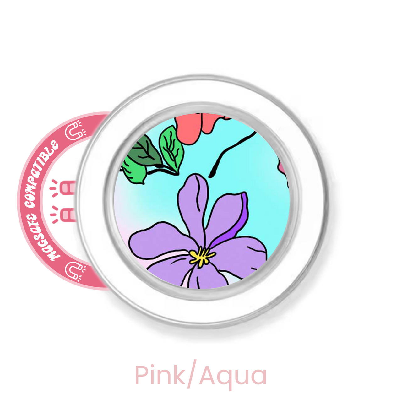 abbyrose Spring Blooms MagSafe Phone Grip for iPhone 12 13 14 15