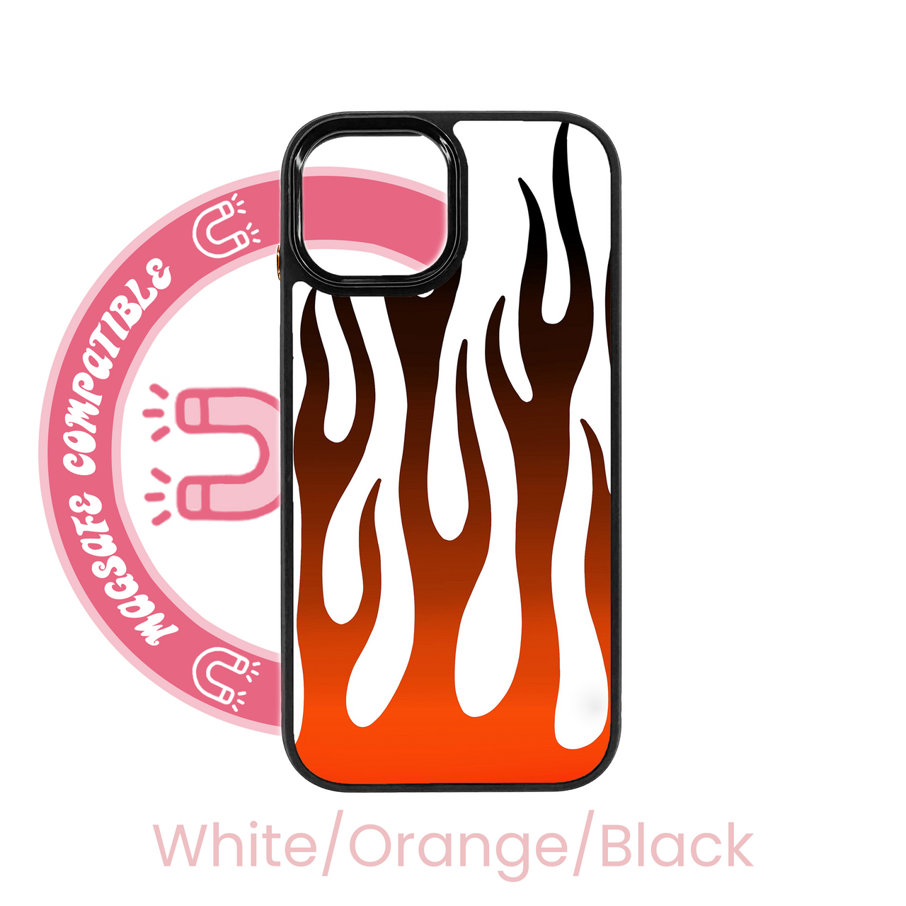 abbyrose Flamin' Hot MagSafe iPhone Case for iPhone 12 13 14 15 16 Pro Max Plus - Picture 4 of 49