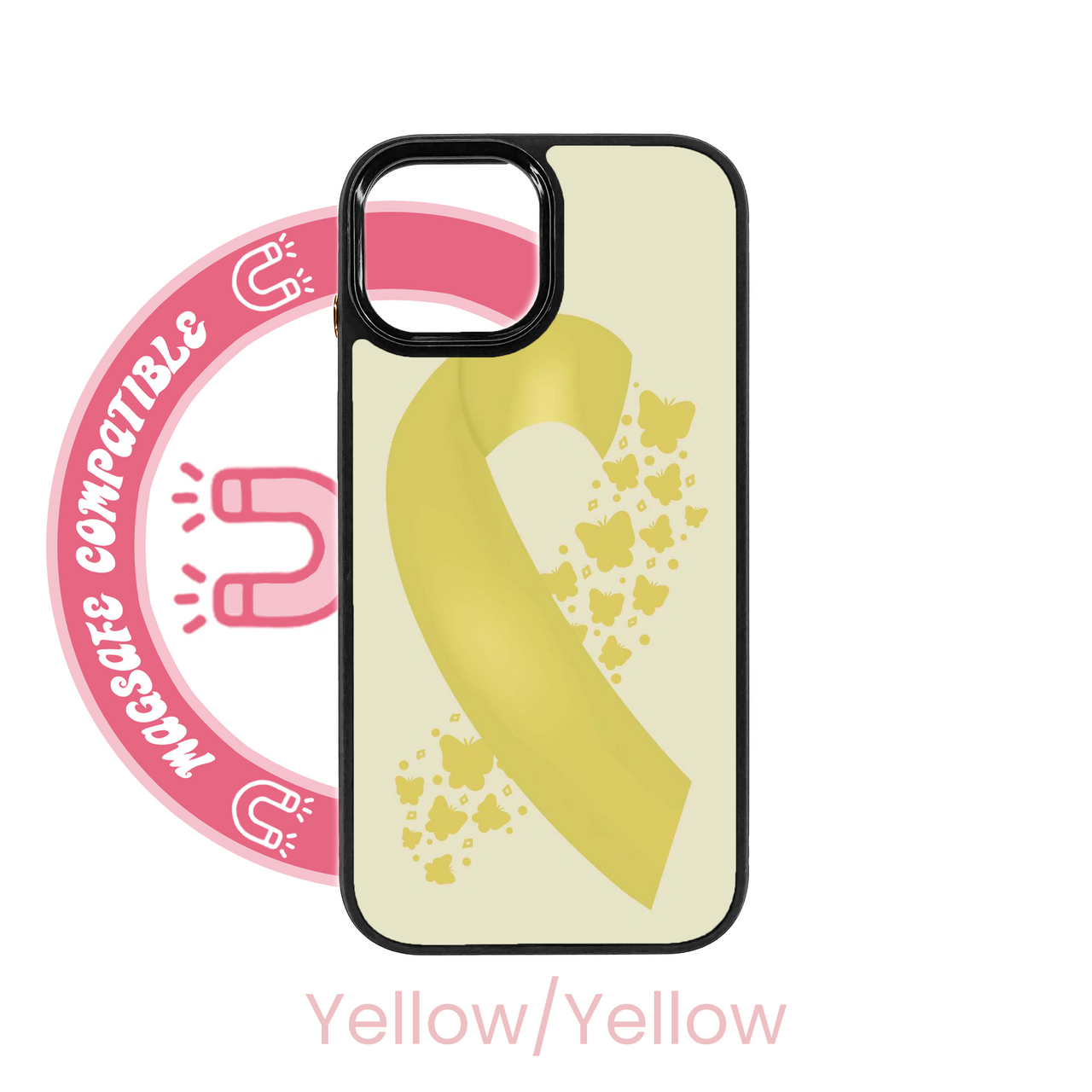Funda Abbyrose Ribbon of Hope MagSafe iPhone para iPhone 12 13 14 15 16 Pro Max - Imagen 6 de 43