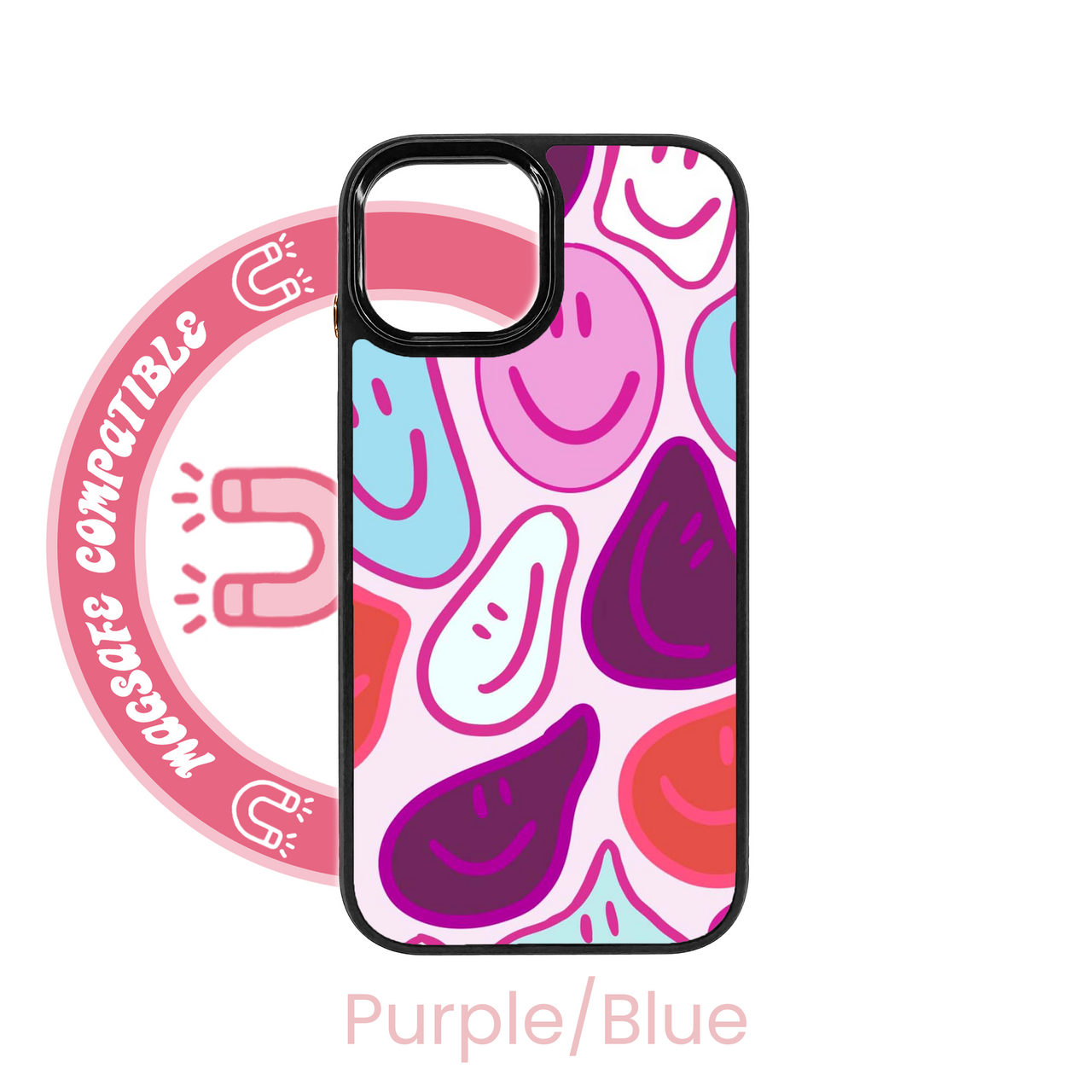 abbyrose Coque iPhone Smile Warp MagSafe pour iPhone 12 13 14 15 16 Pro Max Plus - Photo 6 sur 49