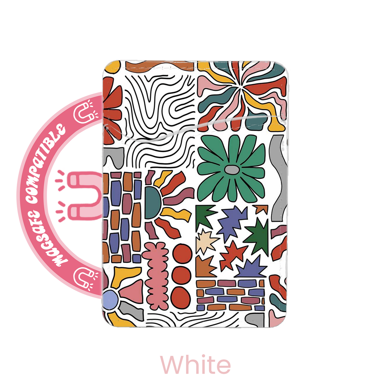 abbyrose Quilted MagSafe Card Holder Pocket for iPhone 12 13 14 15 16 Pro Max - 第 2/37 張圖片