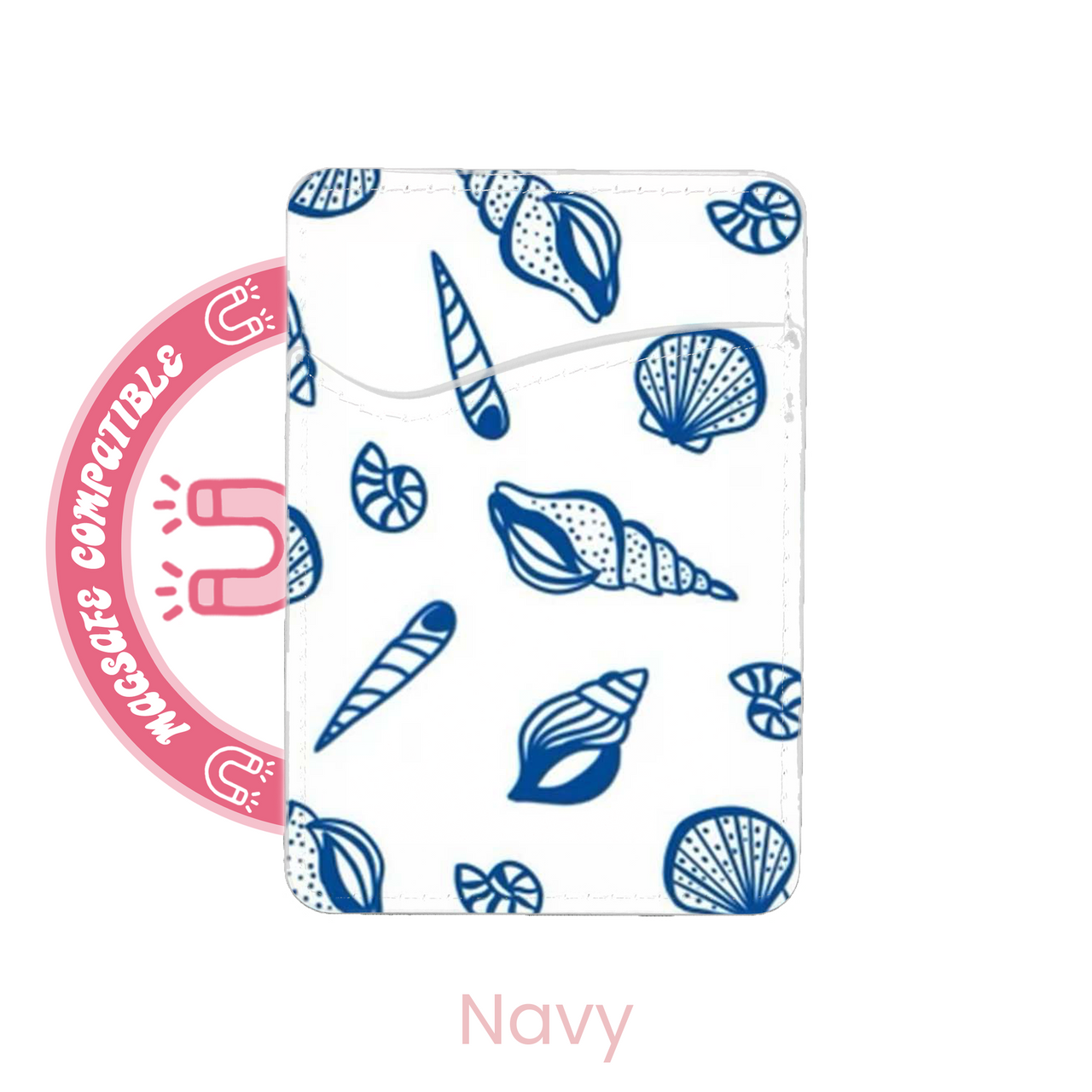 abbyrose Shell Yeah MagSafe Card Holder Pocket for iPhone 12 13 14 15 16 Pro Max - 第 4/37 張圖片