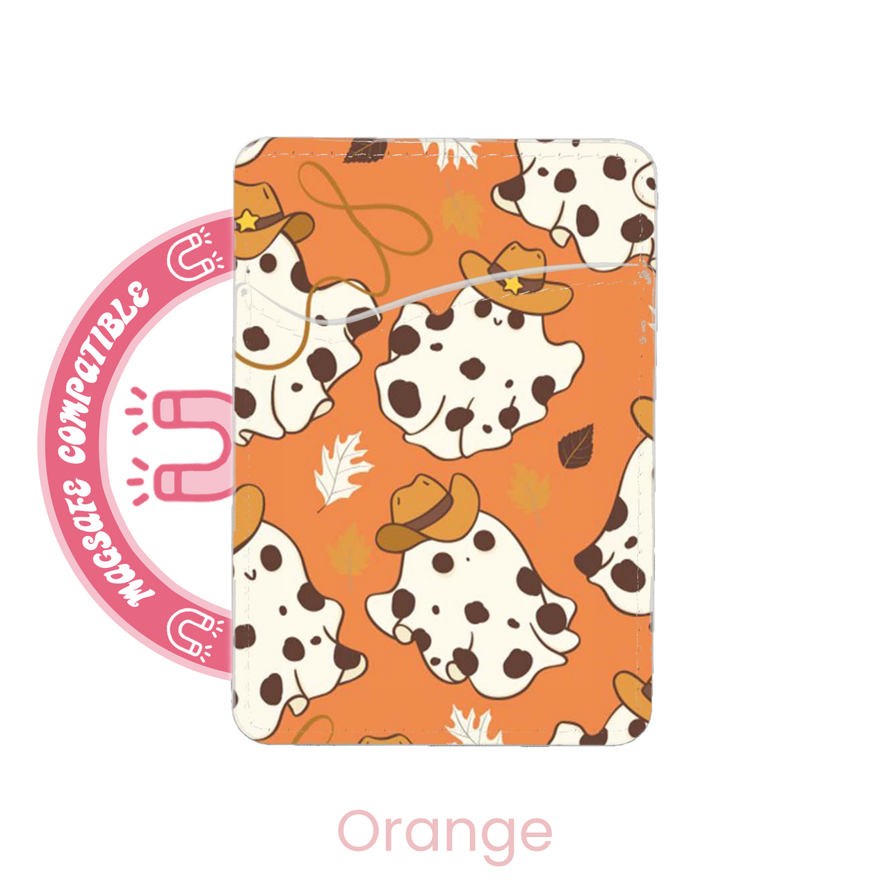 abbyrose Cow Ghouls MagSafe Card Holder Pocket for iPhone 12 13 14 15 16 Pro Max - Photo 14 sur 37
