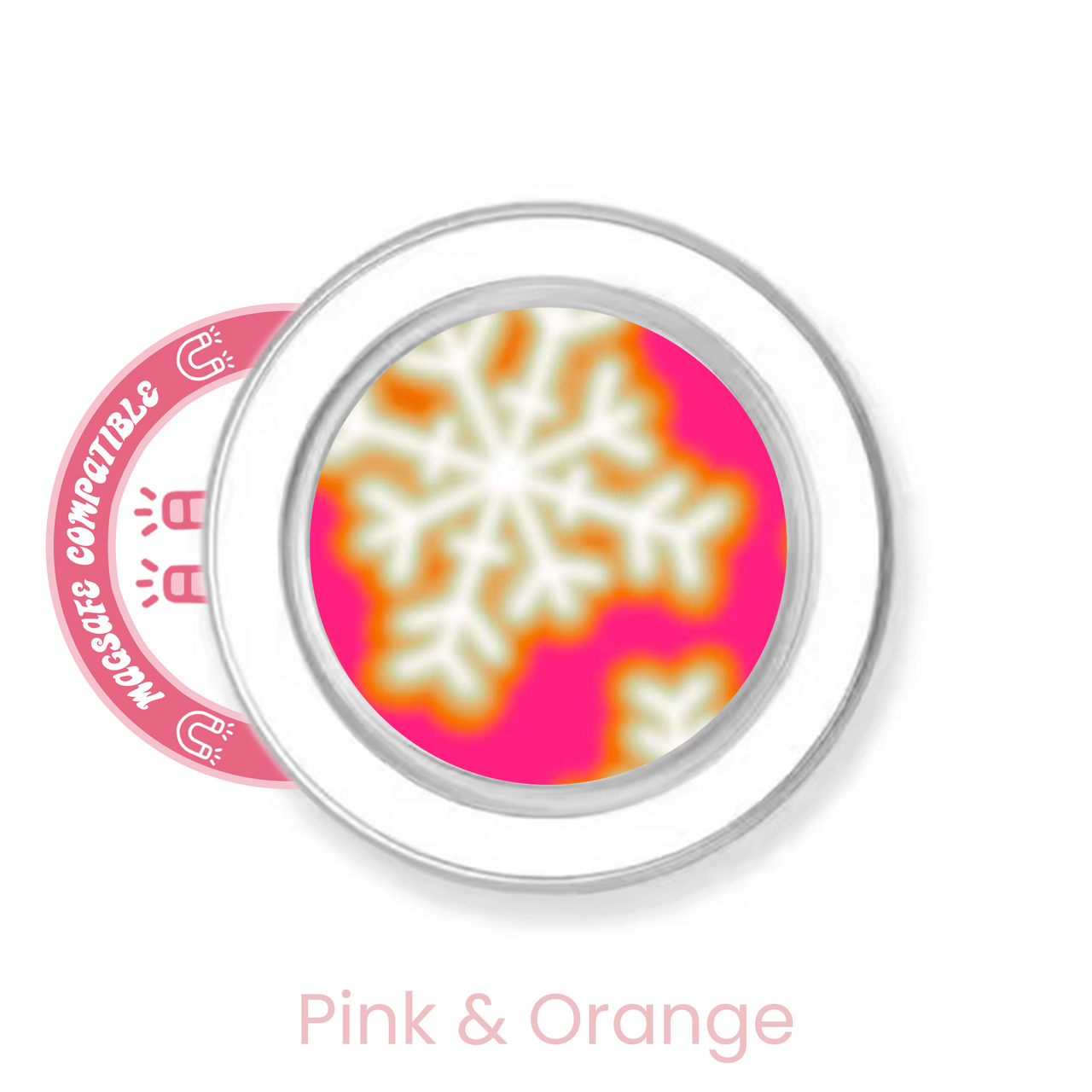 abbyrose Aura Snowflakes MagSafe poignée téléphone pour iPhone 12 13 14 15 16 Pro Max - Photo 32 sur 49