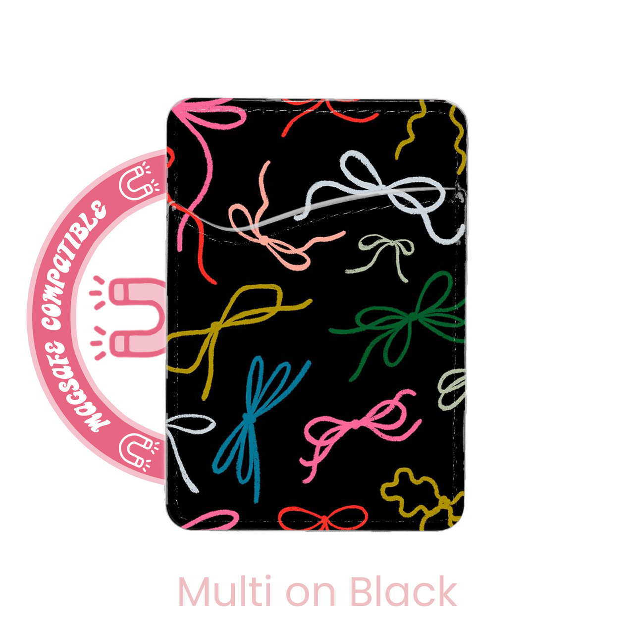 abbyrose Bow Bliss MagSafe Porte Carte Poche pour iPhone 12 13 14 15 16 Pro Max - Photo 7 sur 49