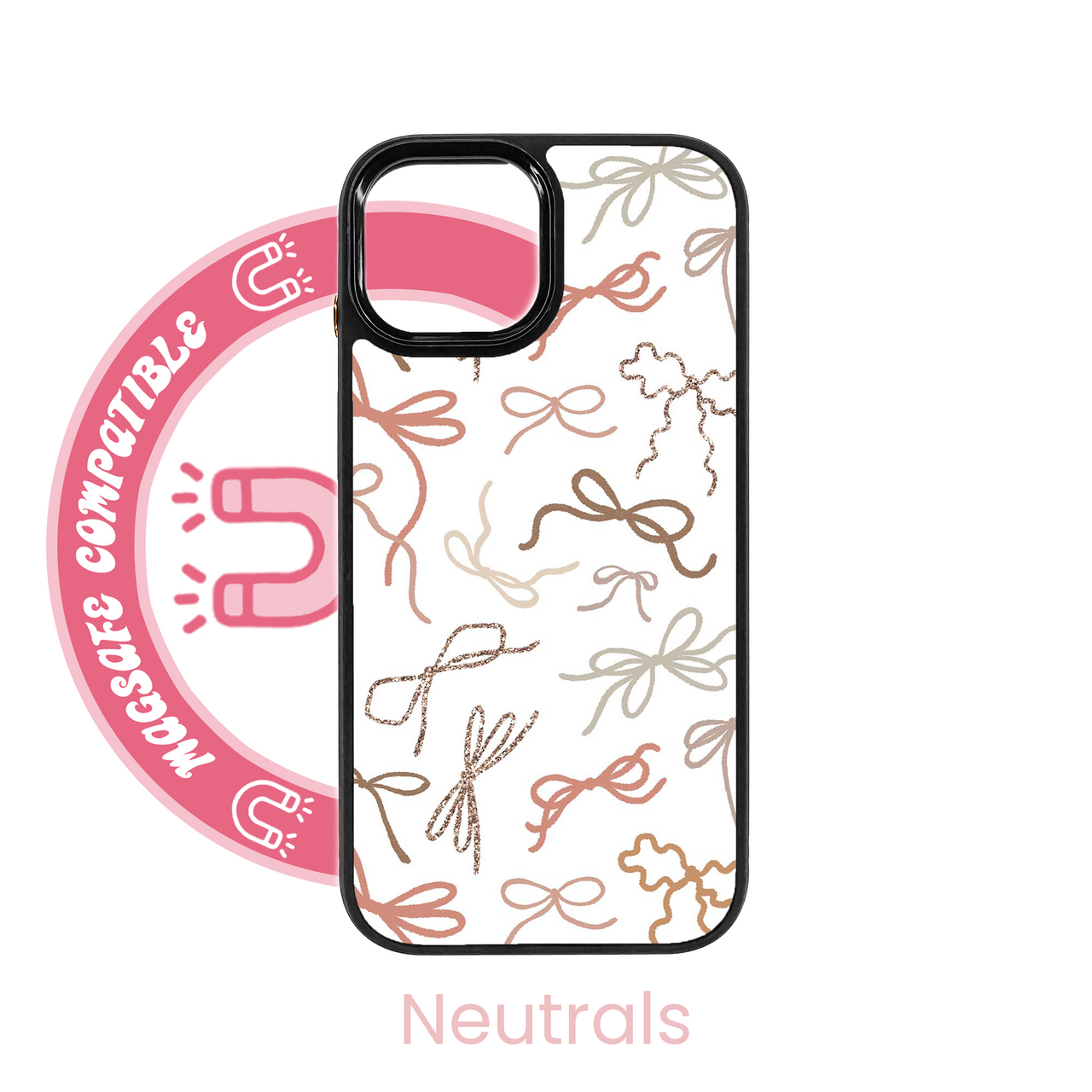 abbyrose Bow Bliss MagSafe Coque iPhone pour iPhone 12 13 14 15 16 Pro Max Plus - Photo 20 sur 49