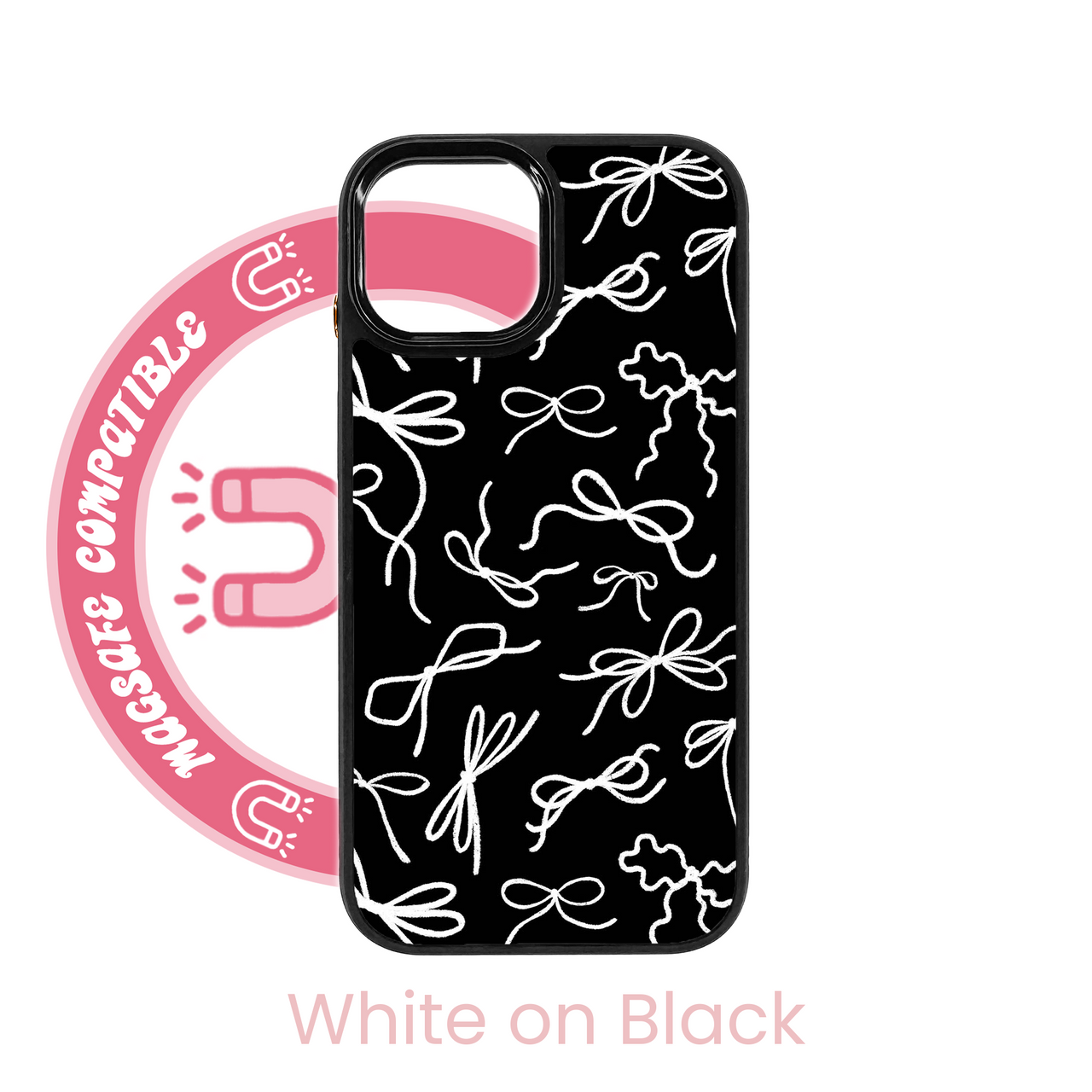 abbyrose Bow Bliss MagSafe Coque iPhone pour iPhone 12 13 14 15 16 Pro Max Plus - Photo 8 sur 49