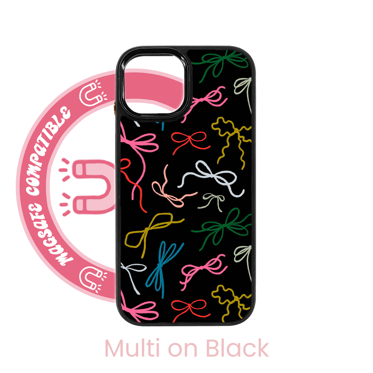 abbyrose Bow Bliss MagSafe Coque iPhone pour iPhone 12 13 14 15 16 Pro Max Plus - Photo 7 sur 49