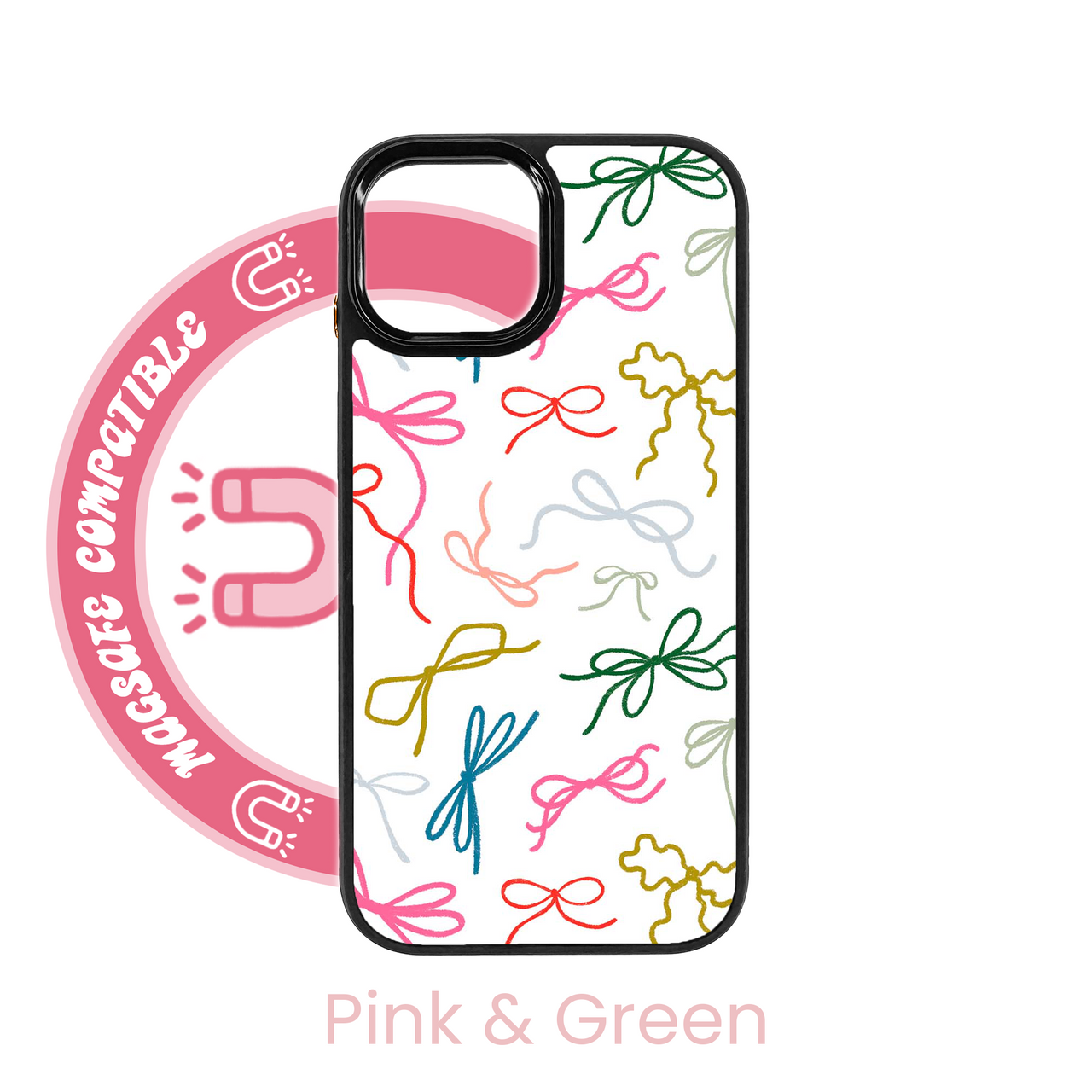 abbyrose Bow Bliss MagSafe Coque iPhone pour iPhone 12 13 14 15 16 Pro Max Plus - Photo 32 sur 49