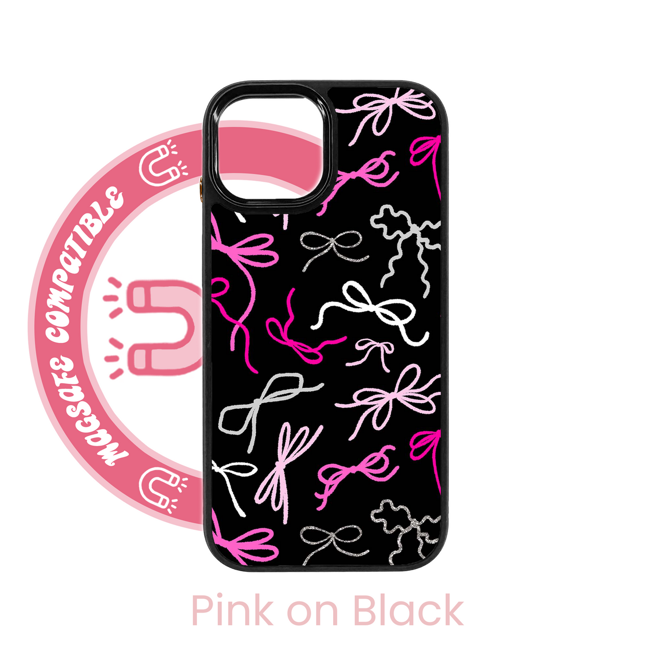 abbyrose Bow Bliss MagSafe Coque iPhone pour iPhone 12 13 14 15 16 Pro Max Plus - Photo 2 sur 49