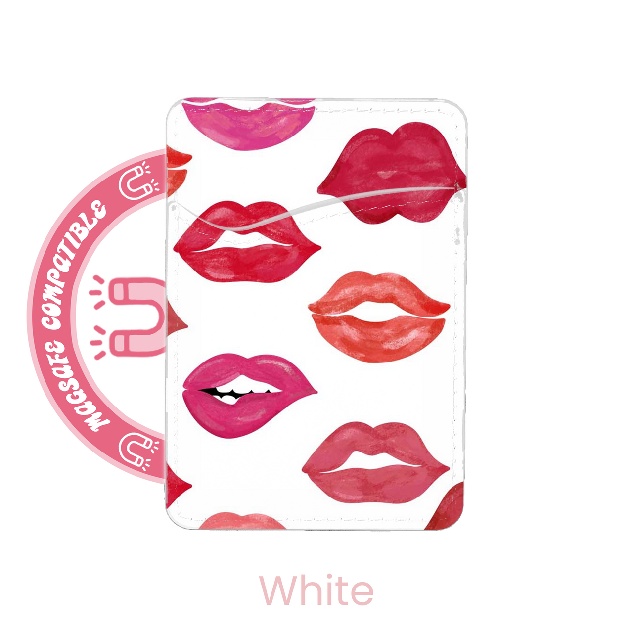 abbyrose Kiss & Tell MagSafe Kartenhalter Tasche für iPhone 12 13 14 15 16 Pro - Bild 12 von 21