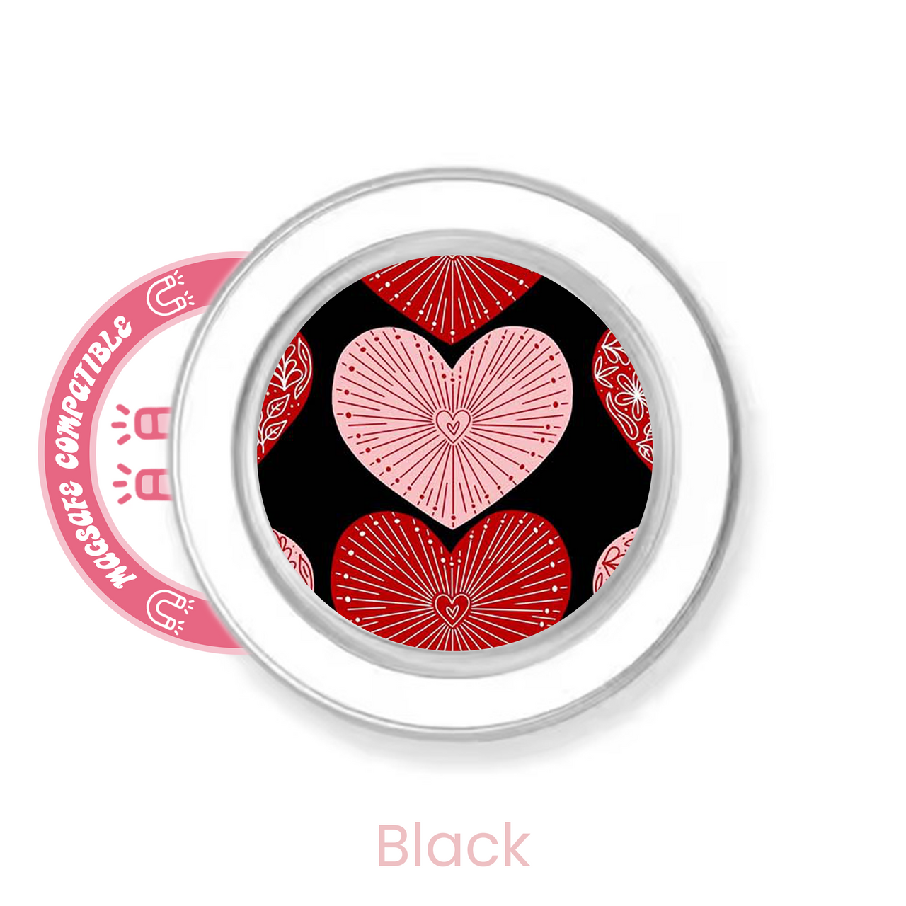 abbyrose Love Lace MagSafe Phone Grip for iPhone 12 13 14 15 16 Pro Max Plus - Photo 4 sur 13
