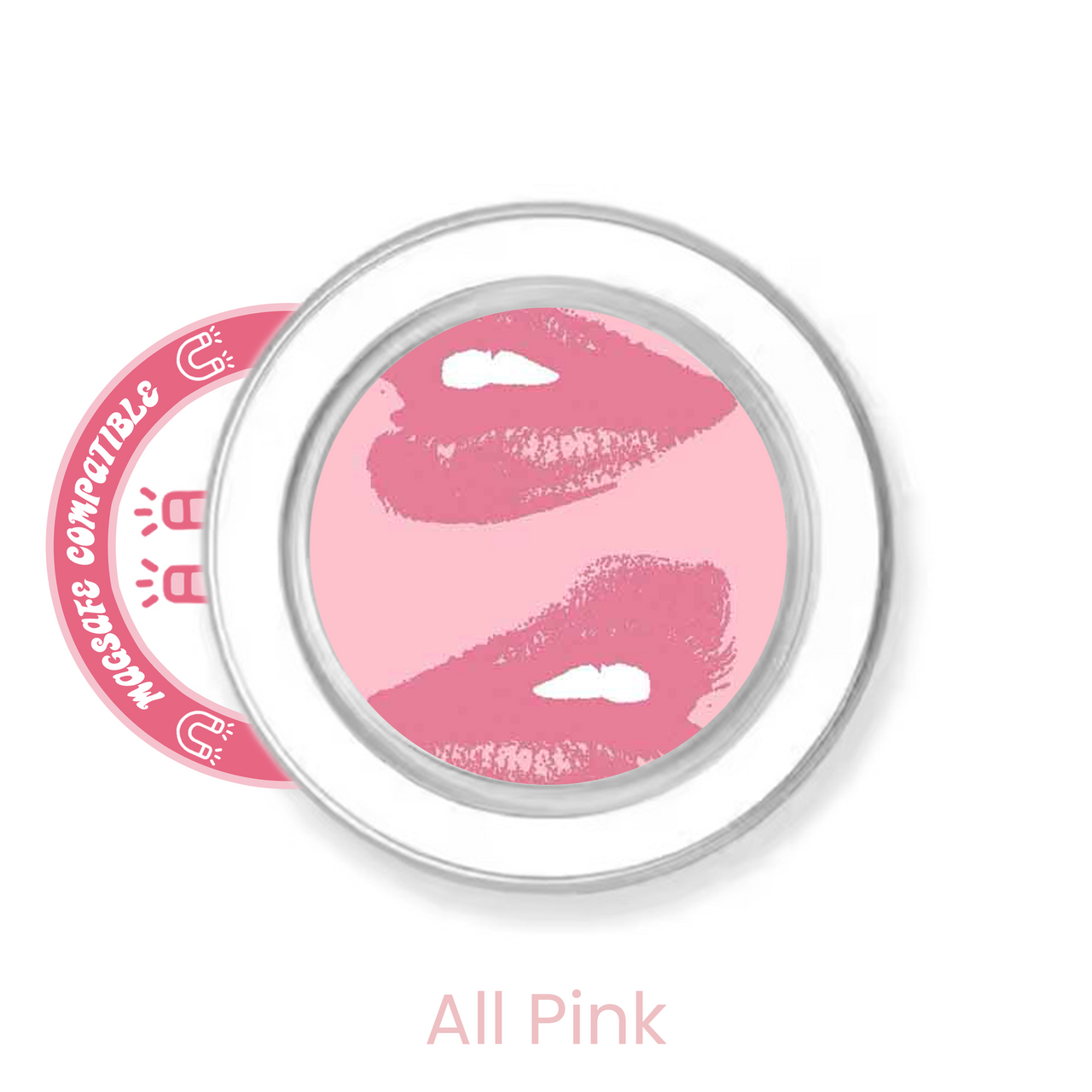 abbyrose Kiss Me MagSafe poignée téléphone pour iPhone 12 13 14 15 16 Pro Max Plus - Photo 5 sur 43