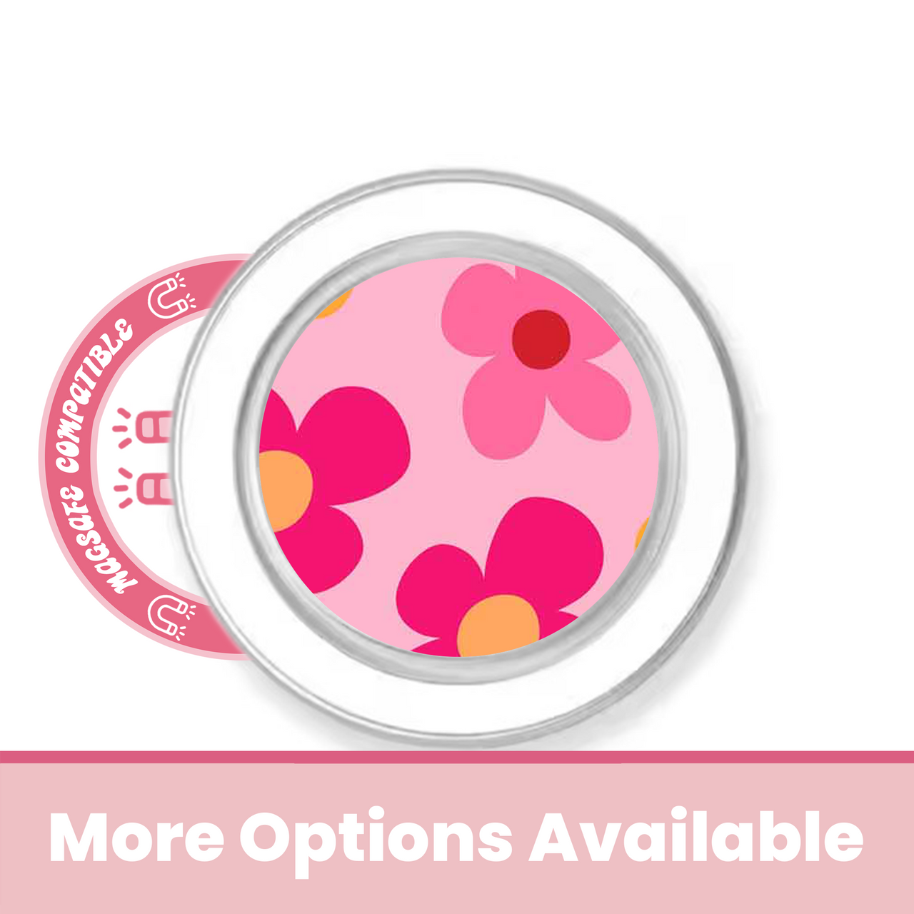 abbyrose Daisy Dance MagSafe Phone Grip for iPhone 12 13 14 15 16 Pro Max Plus - 第 3/37 張圖片
